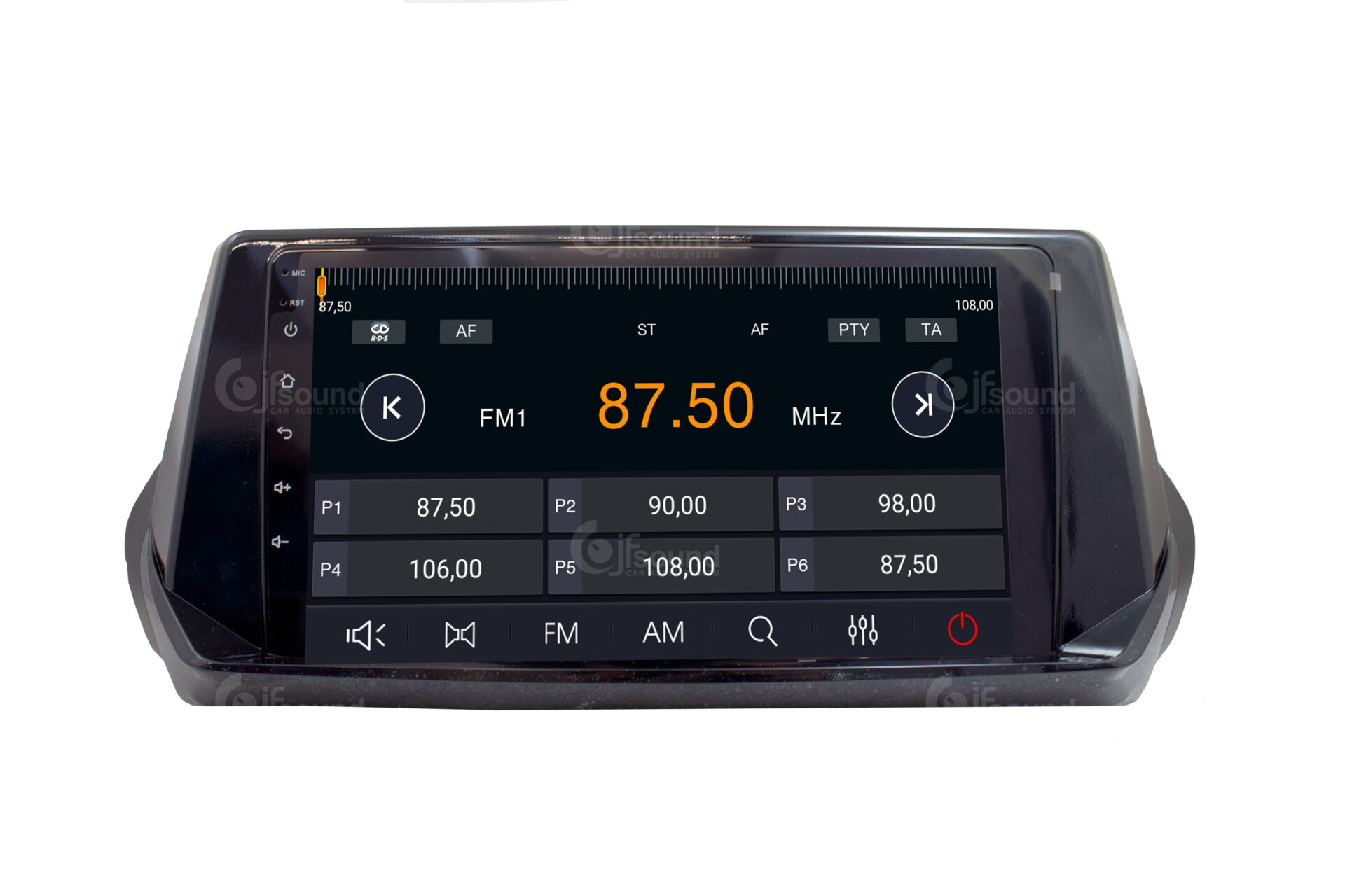 JFSound X9C-PRO JF-331P8 autoradio Android 2008 4G