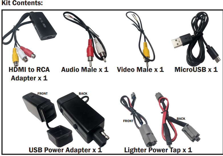 Z-Automotive HDMI AV Kit video Uconnect 8.4" plug-play