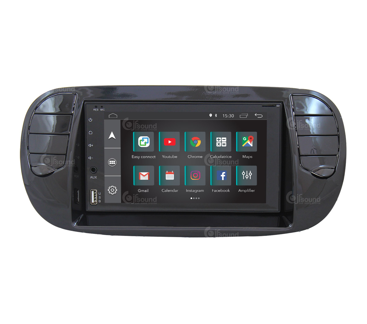 JFSound X7C-PRO JF-227-X7C-F5N-PRO autoradio Fiat 500 DSP