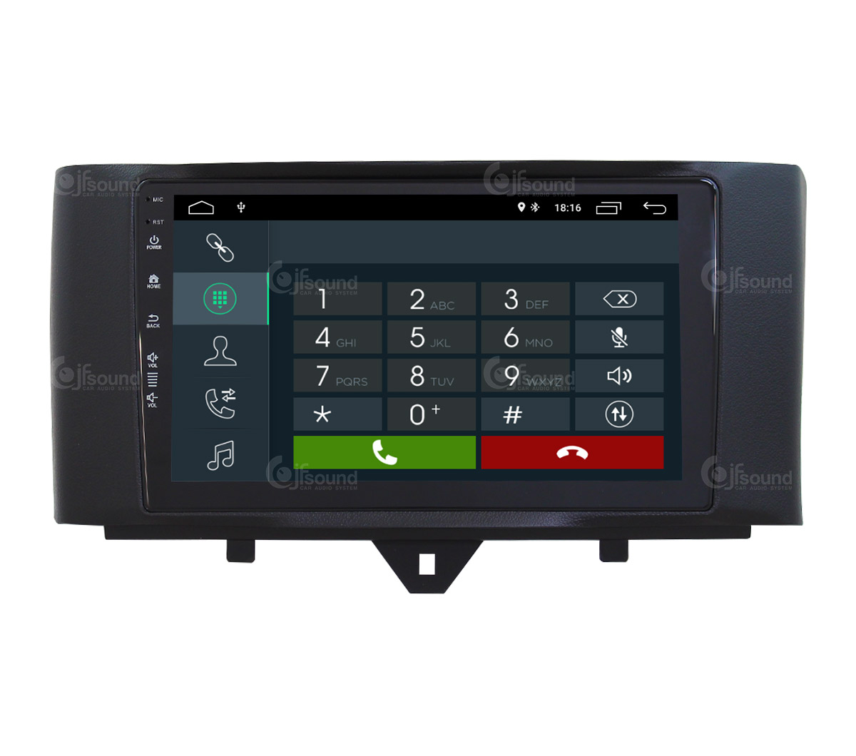 JFSound X7C-PRO JF-039SO autoradio Android Smart DSP