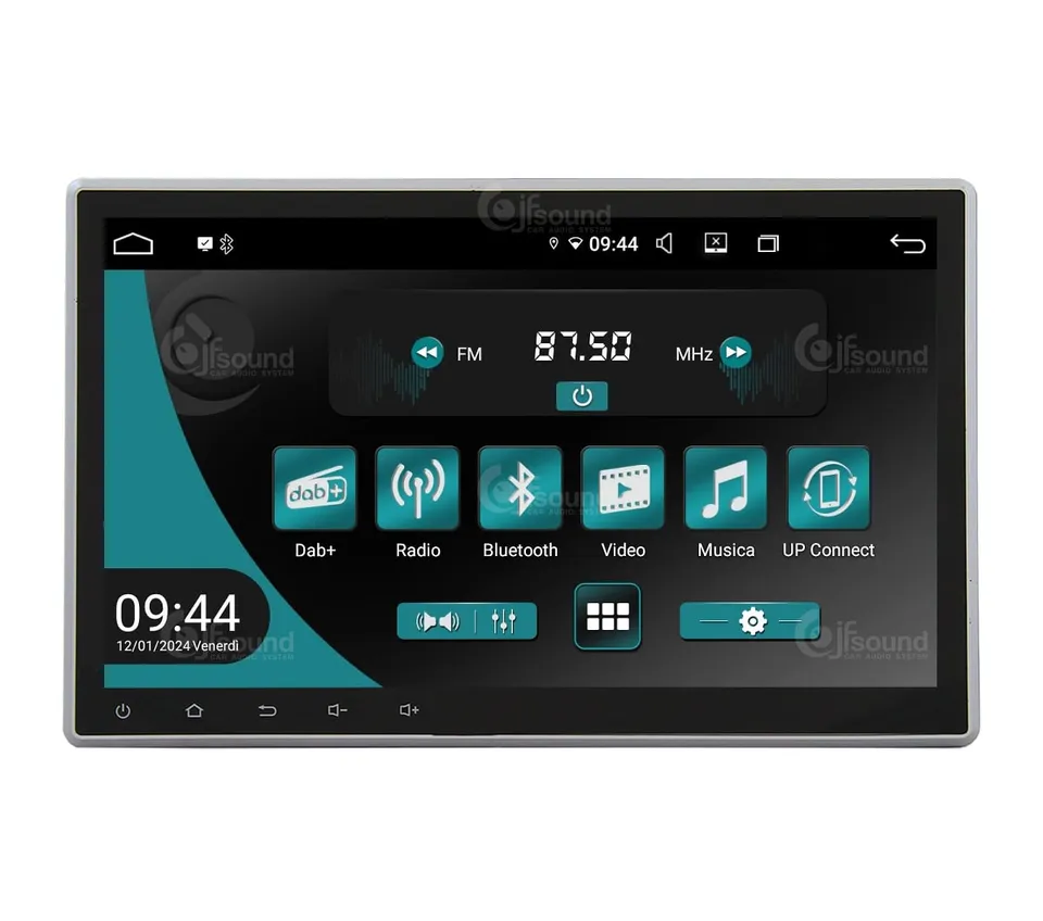 JFSound UP-PRO Autoradio Android Auto Sistema Multimediale