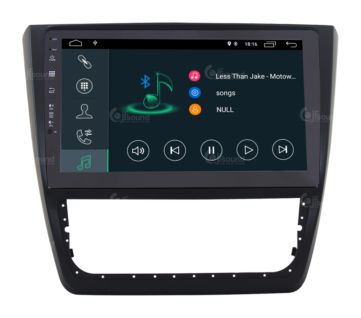 JFSound X7C-PRO JF-031SY-X7C-PRO autoradio Android Skoda Yeti DSP
