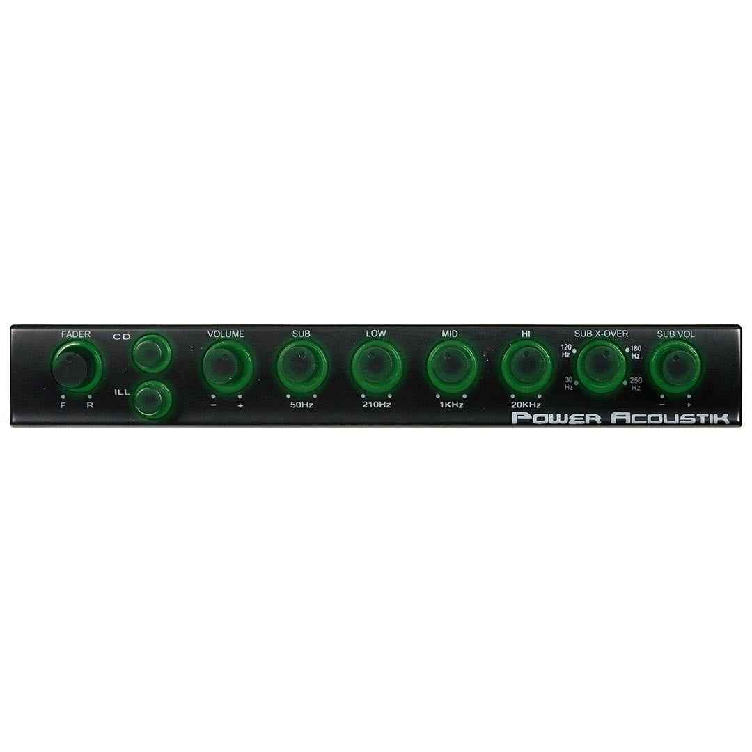 Power Acoustik PWM-19 Equalizzatore Auto 4 Bande con Sub