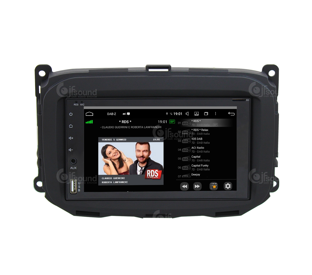 JFSound JF-227-UP-AG-PRO autoradio Android per Alfa Giulietta