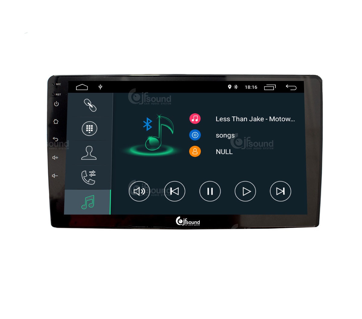 JFSound X7C-PRO JF-139D3-X7C-PRO autoradio Android EVO 3 DSP