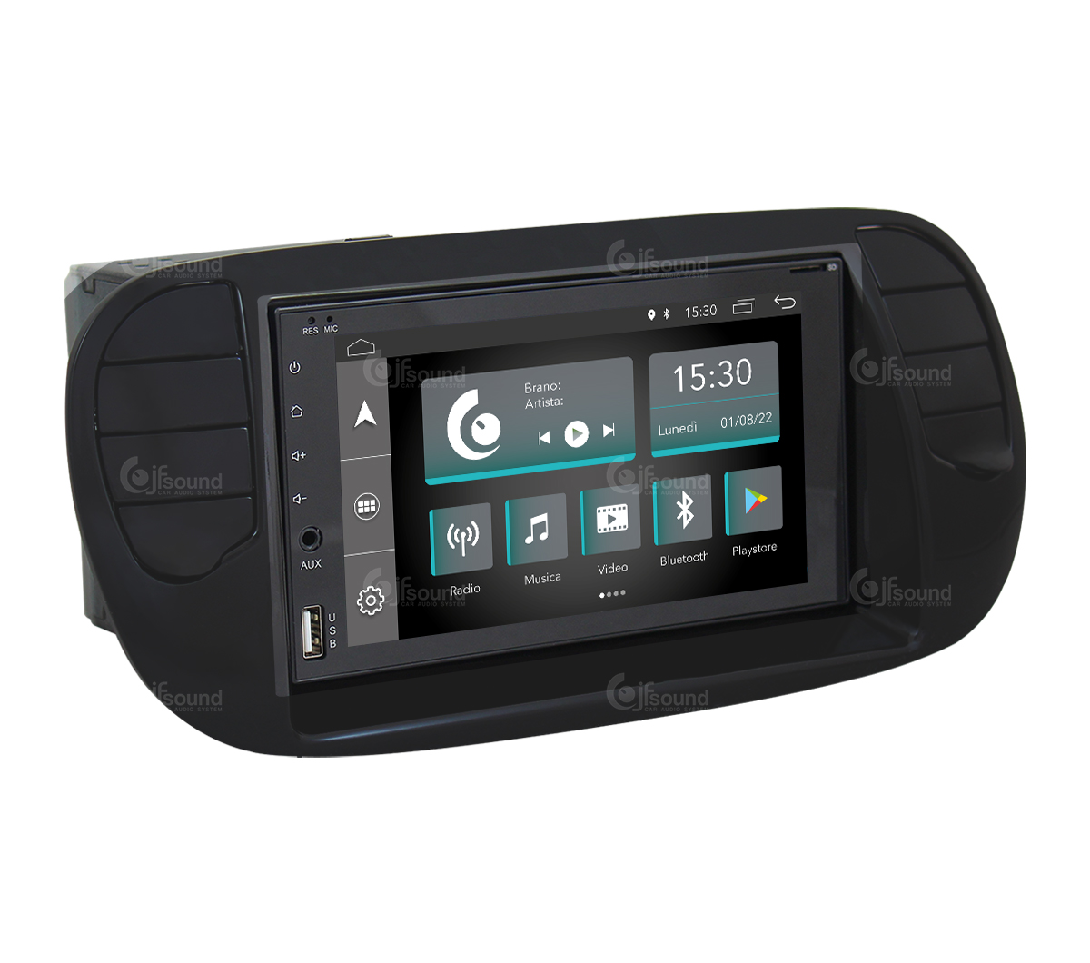 JFSound X7C-PRO JF-227-X7C-F5O-PRO autoradio Fiat 500 DSP