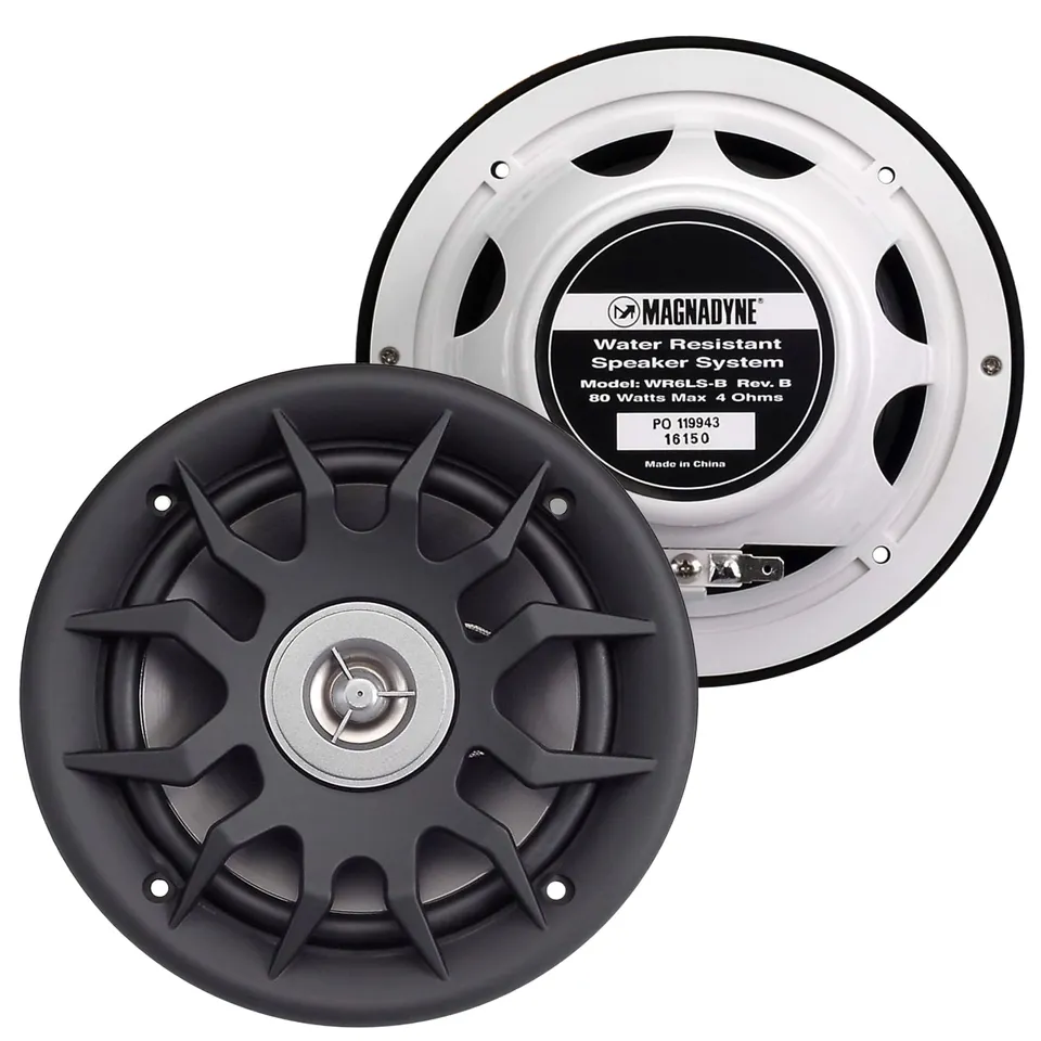 Magnedyne AquaVibe WR6LS-PAIR casse marine 6.5" nere 2 vie