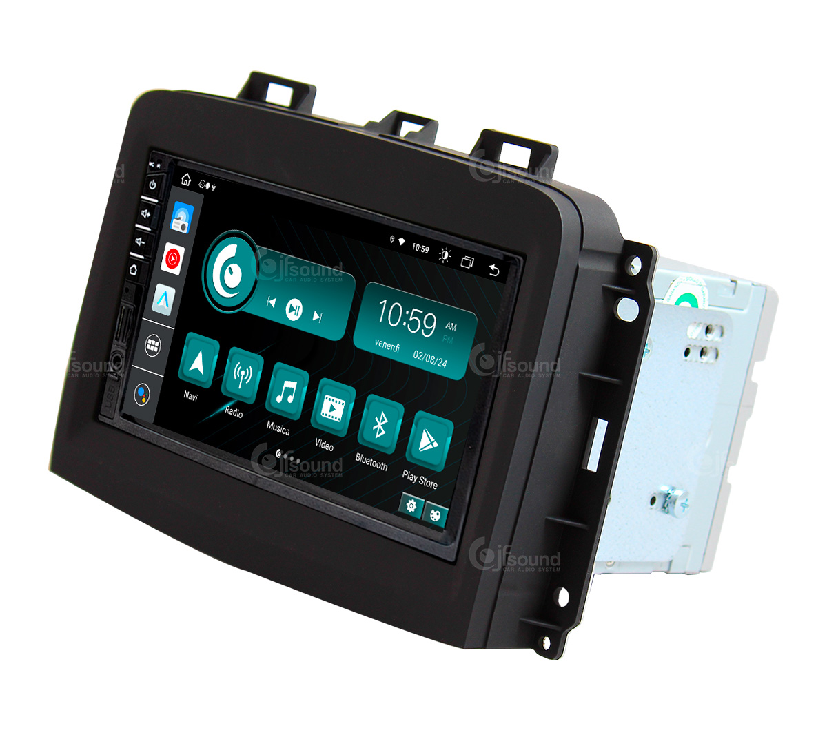 JFSound JF-007-X9C-FL-PRO autoradio 4G per Fiat 500L con camera