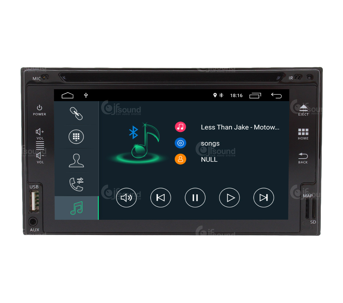 JFSound X7C-PRO autoradio Android con DSP e Play Store
