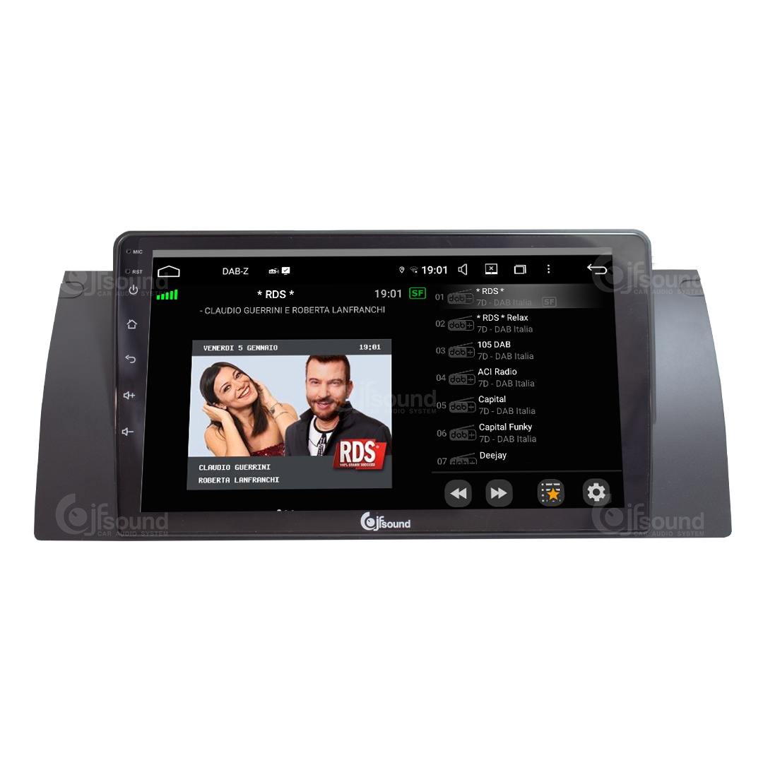 JFSound UP-PRO JF-039BX5 autoradio Android per BMW X5