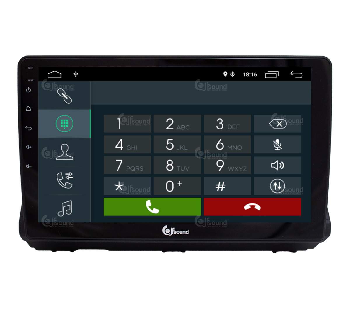 JFSound X7C-PRO JF-031DS-X7C-1-PRO autoradio Sandero DSP