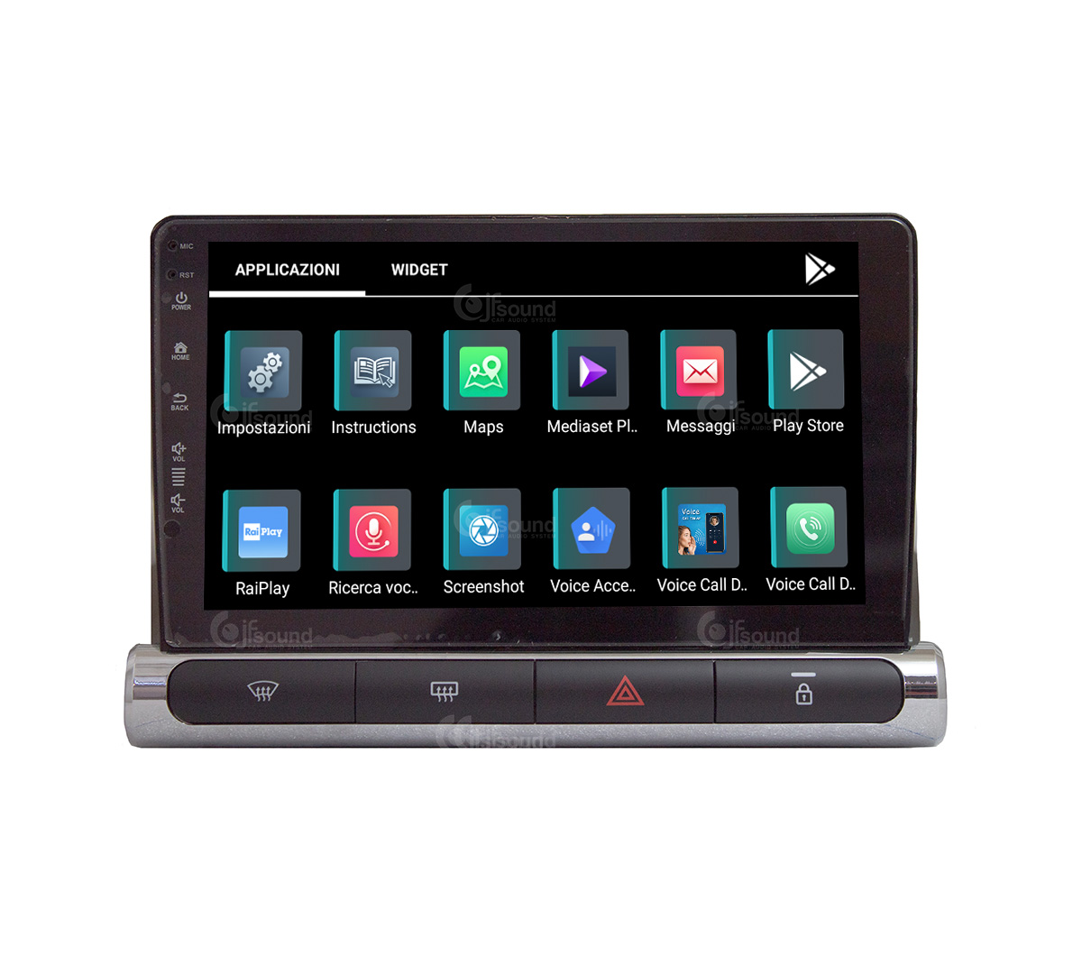 JFSound X9C-PRO JF-039C3 autoradio Android per Citroen C3 4G