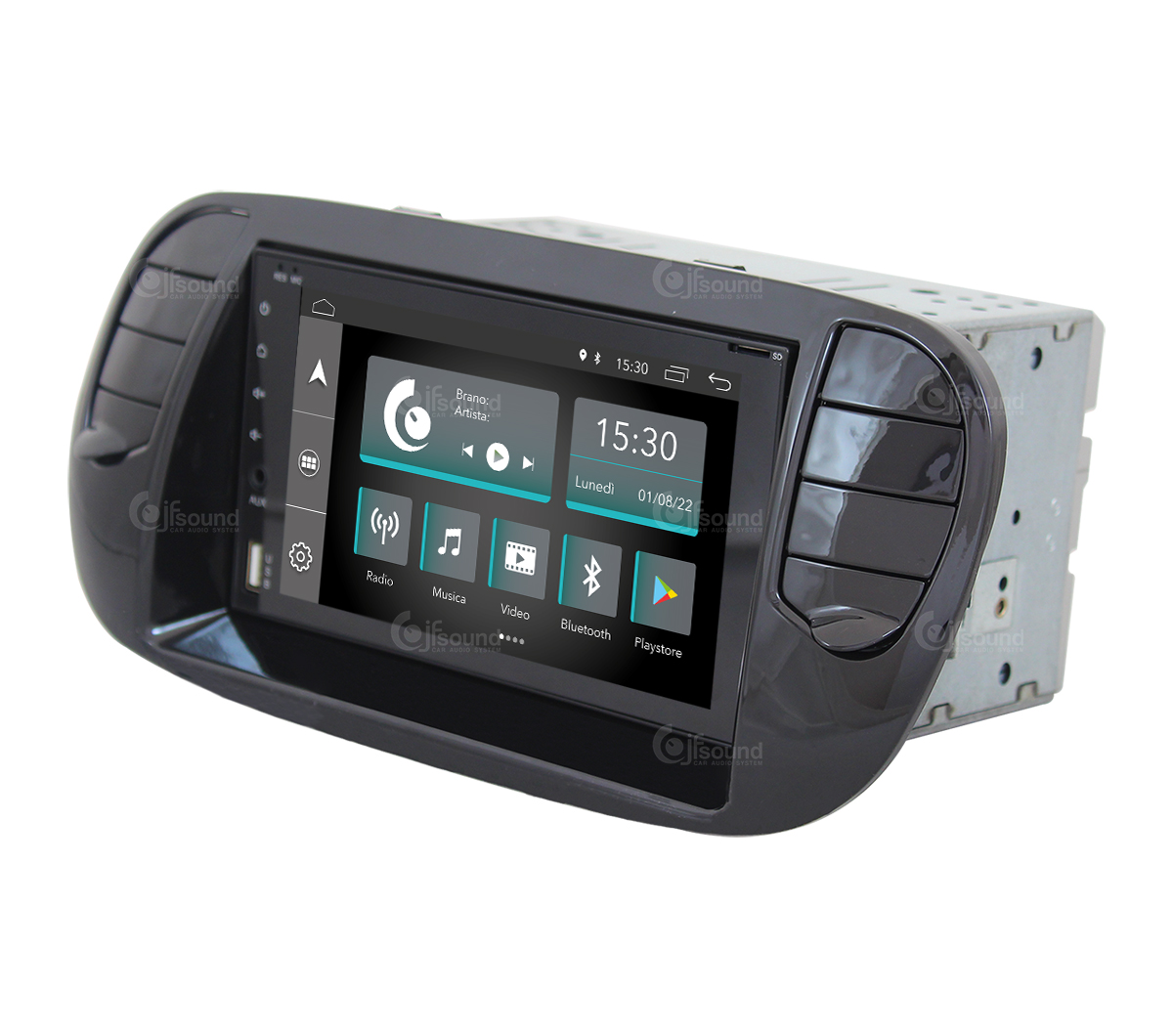 JFSound X7C-PRO JF-227-X7C-F5N-PRO autoradio Fiat 500 DSP