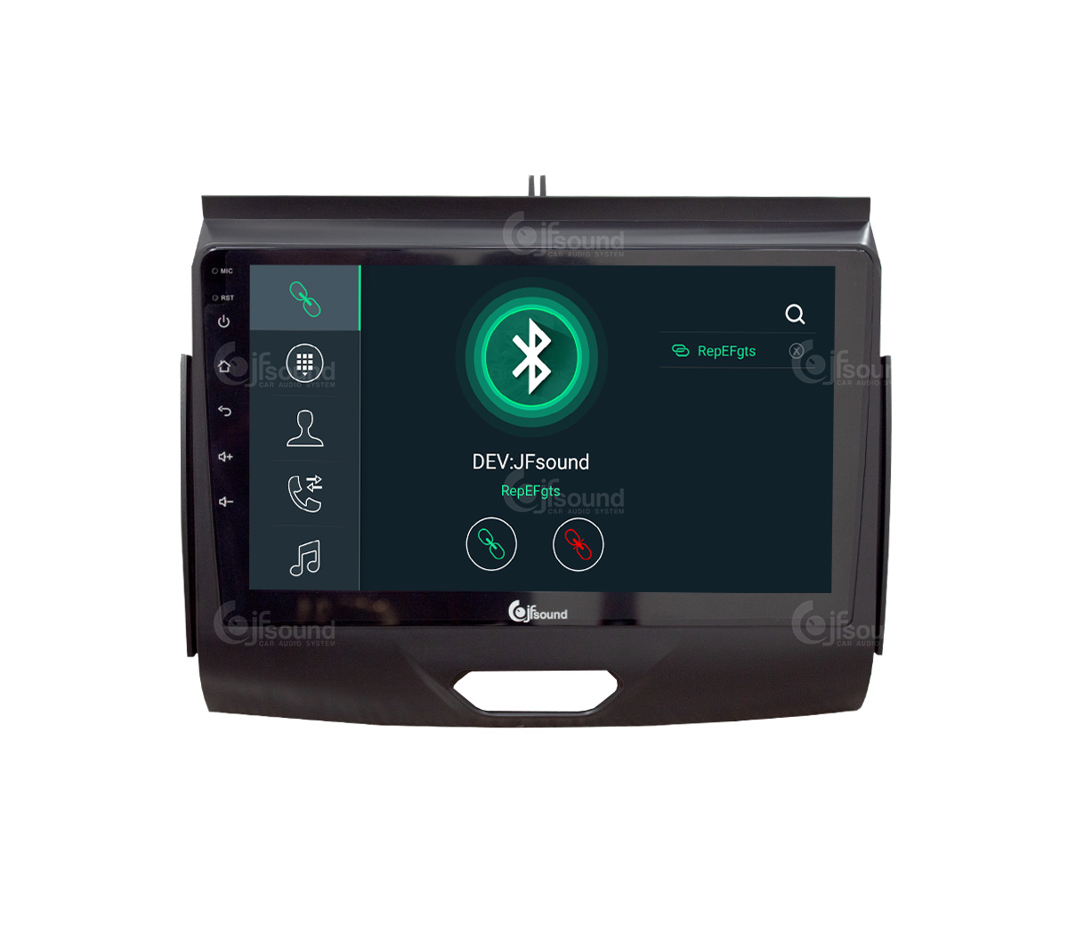 JFSound X9C-PRO JF-439FR autoradio Android Ford Ranger 4G DSP
