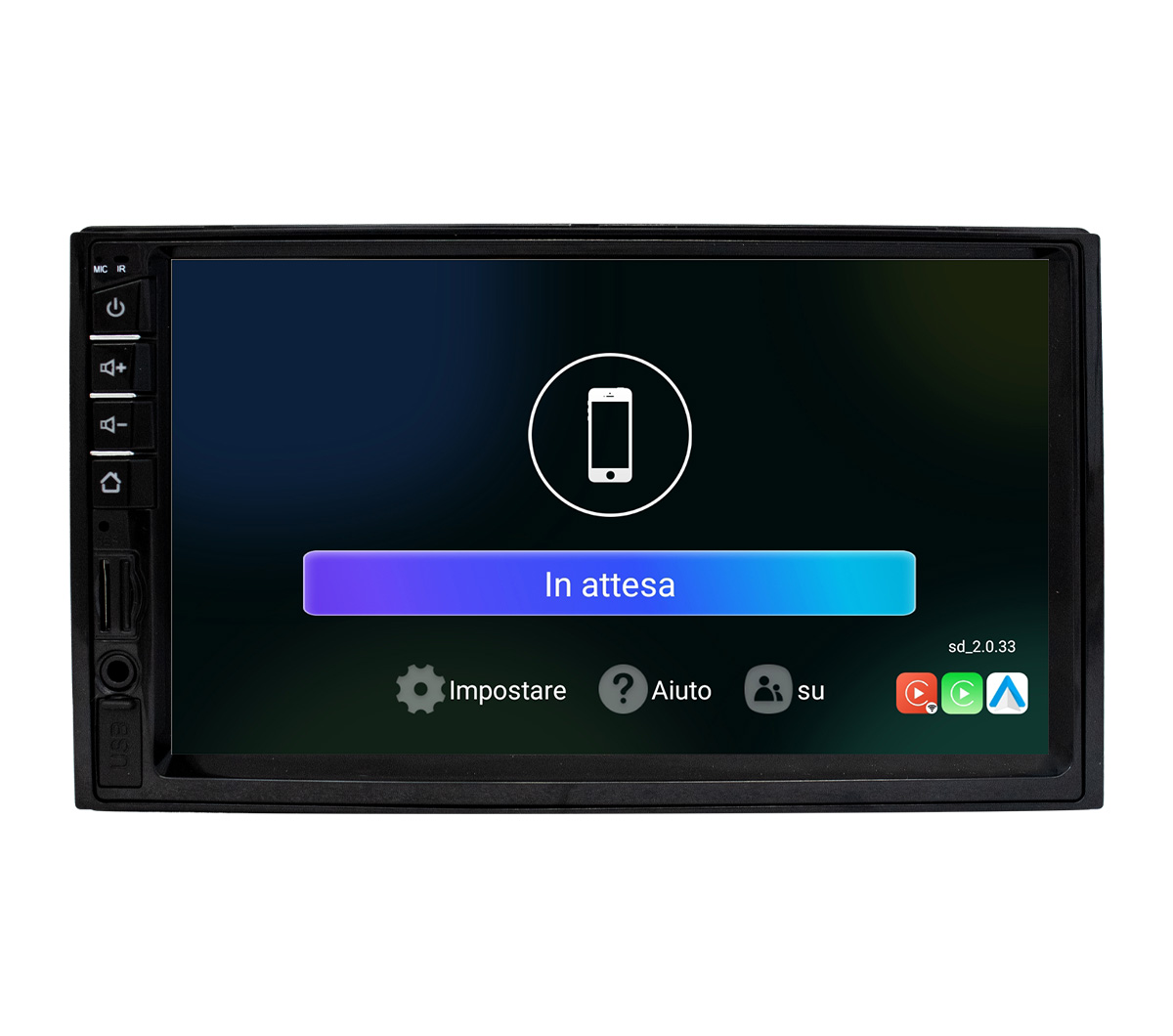 JFSound UP-PRO autoradio Android sistema multimediale auto touch