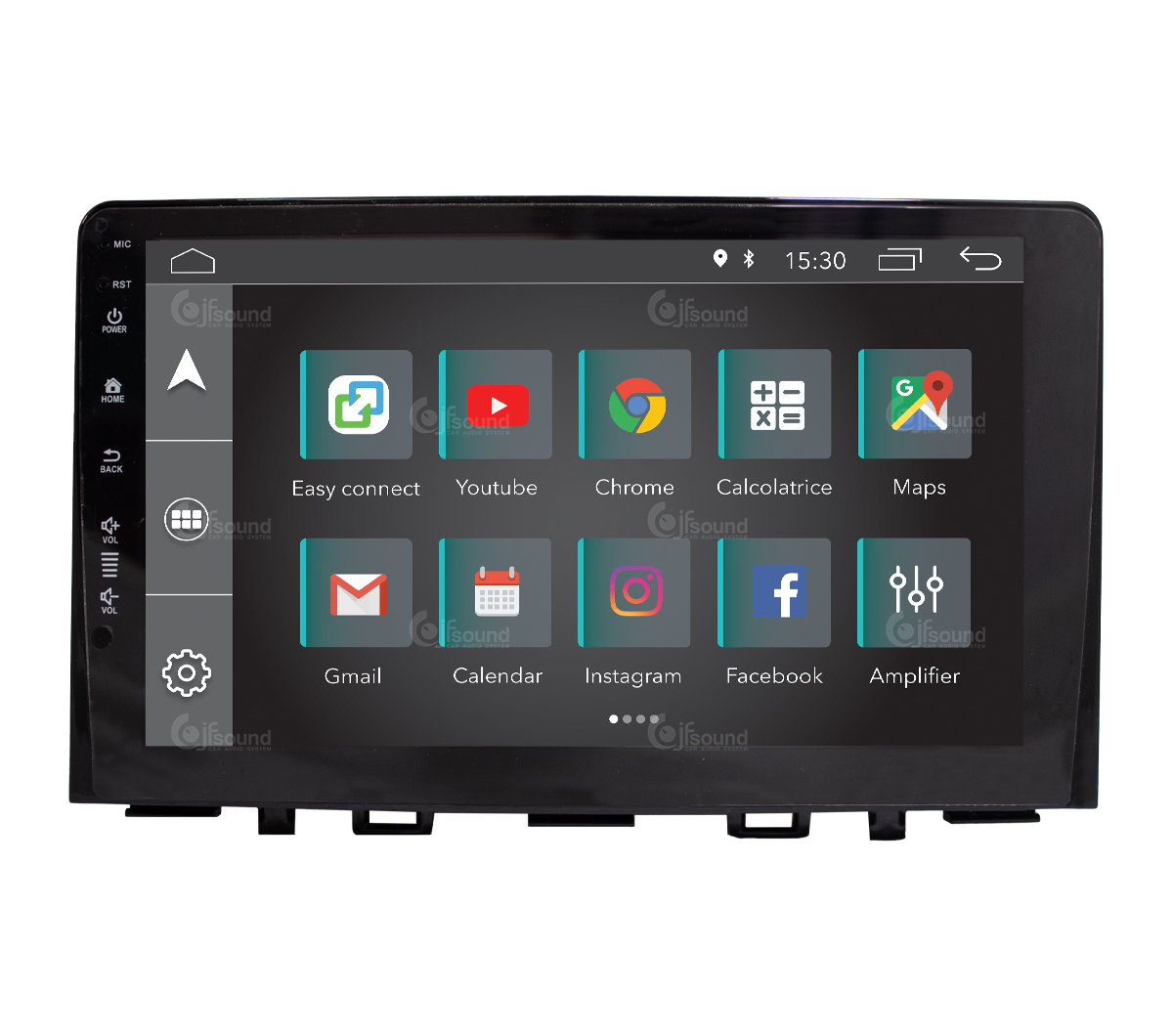 JFSound JF-039KR-X7C-PRO autoradio Android per Kia Rio Stonic DSP