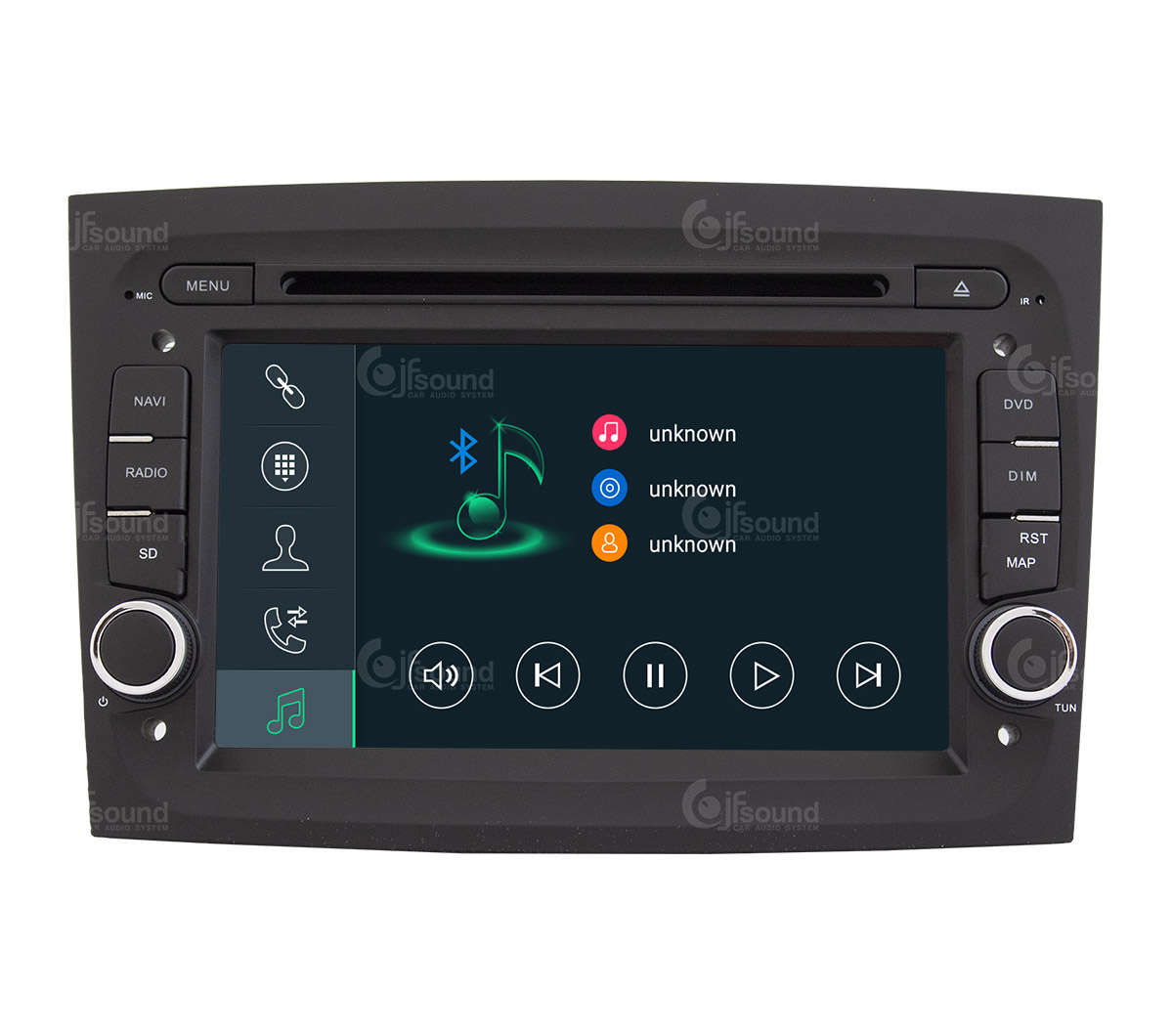 JFSound X9C-PRO JF-037FD-X9C-PRO autoradio per Fiat Doblò 4G