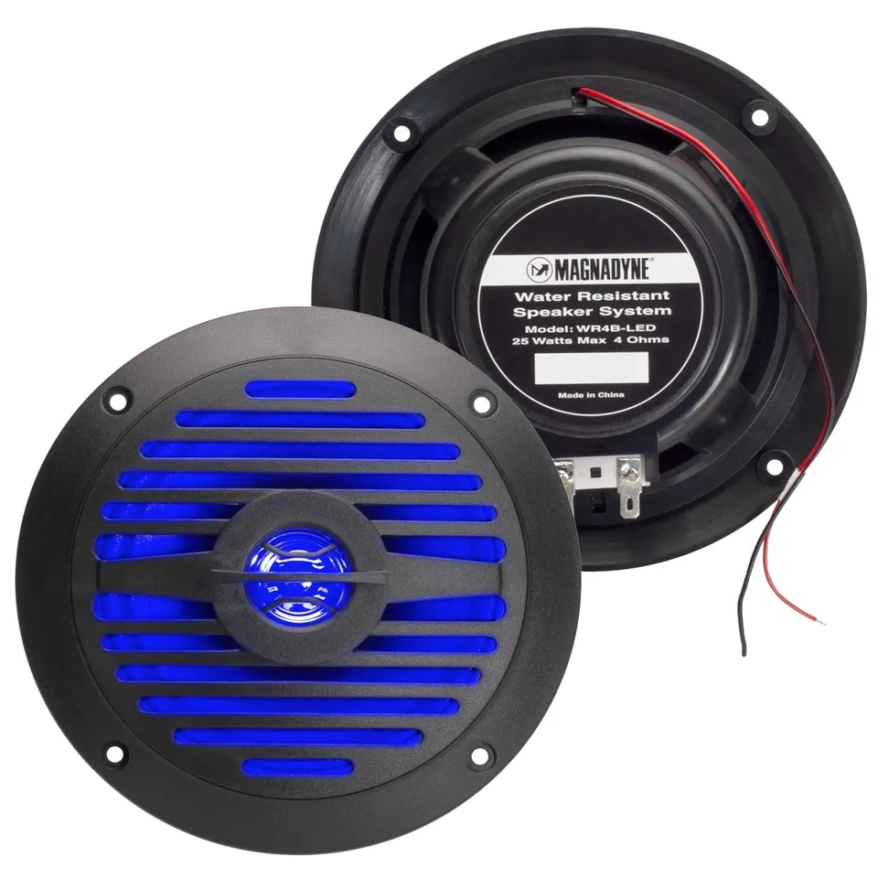 Magnedyne WR4B-LED-PAIR Altoparlanti 5" LED Blu Coppia