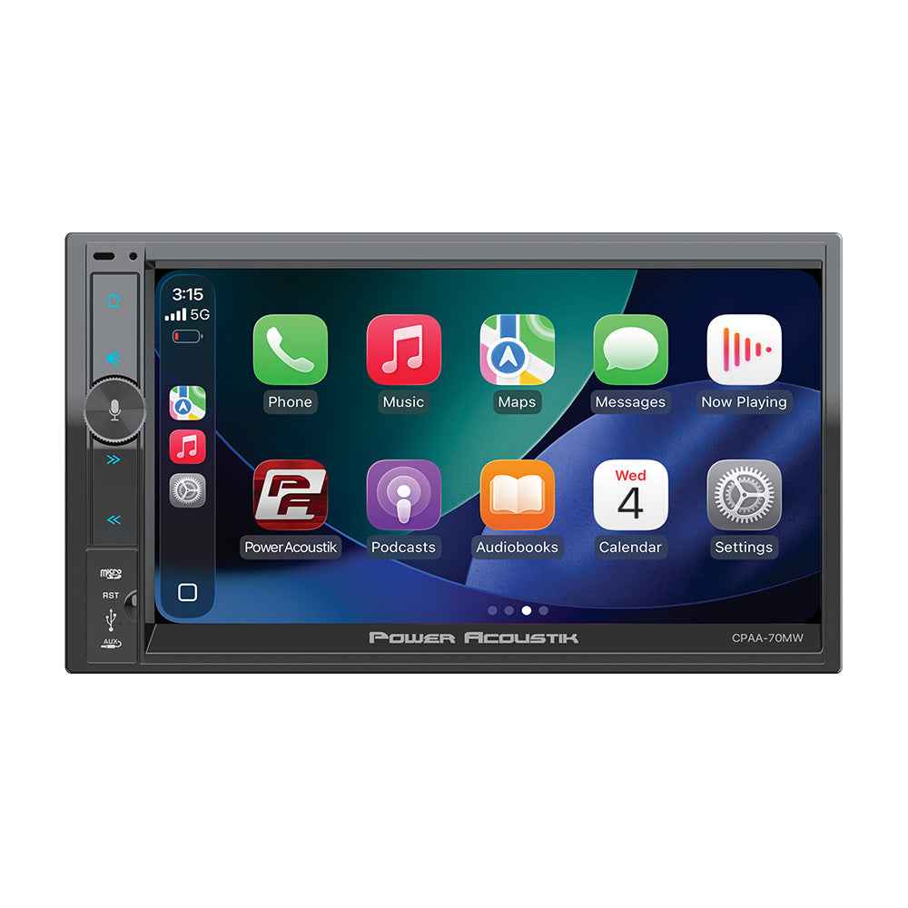 Power Acoustik CPAA-70MW autoradio 2 DIN 7" CarPlay