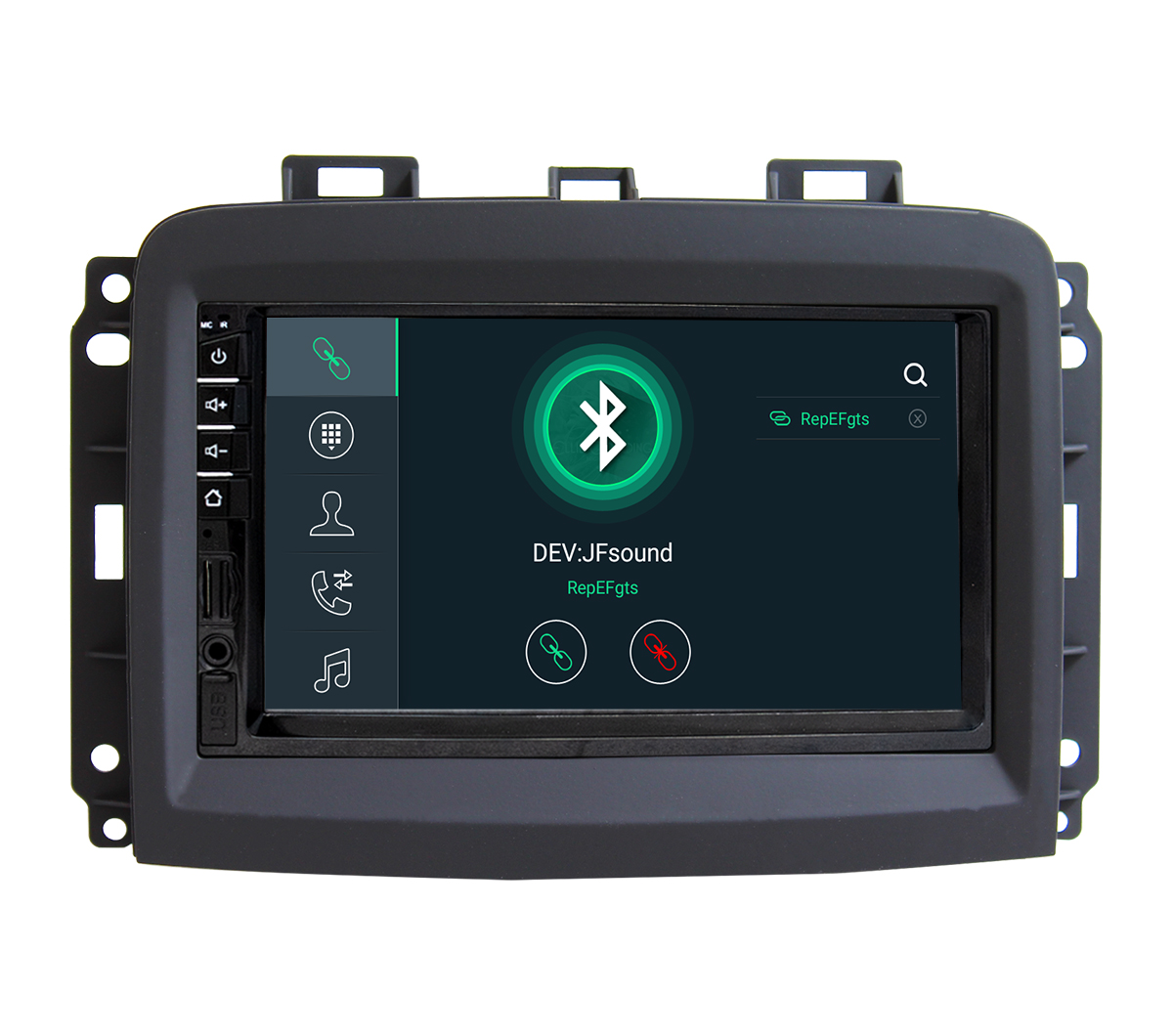 JFSound JF-007-X9C-FL-PRO autoradio 4G per Fiat 500L con camera