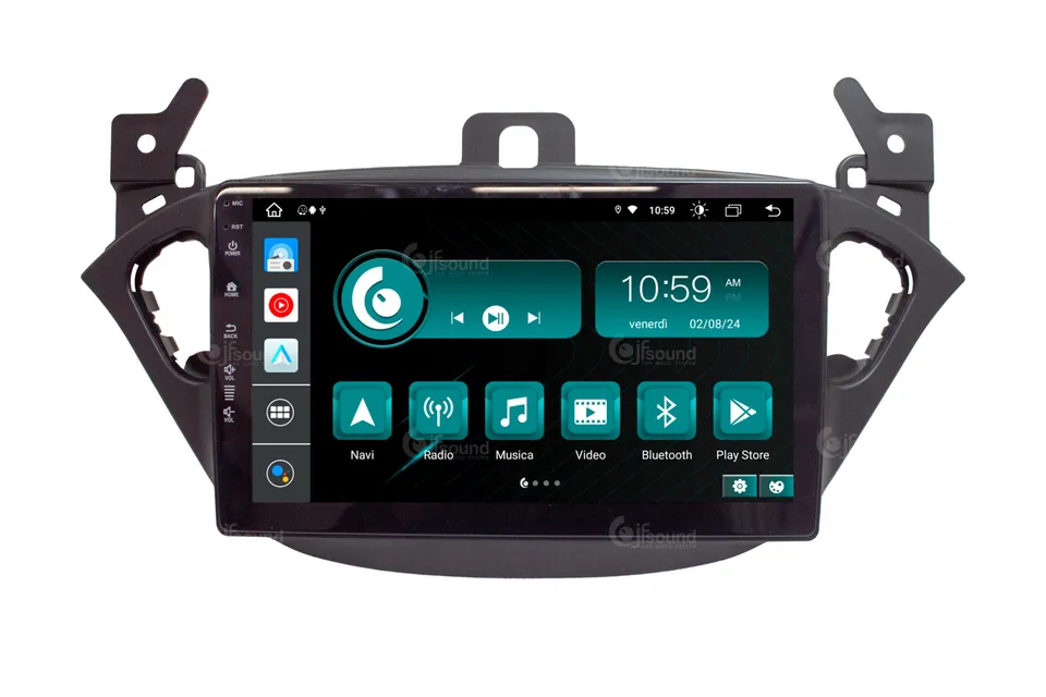 JFSound X9C-PRO JF-039OC-X9C-PRO autoradio Corsa Adam 4G DSP