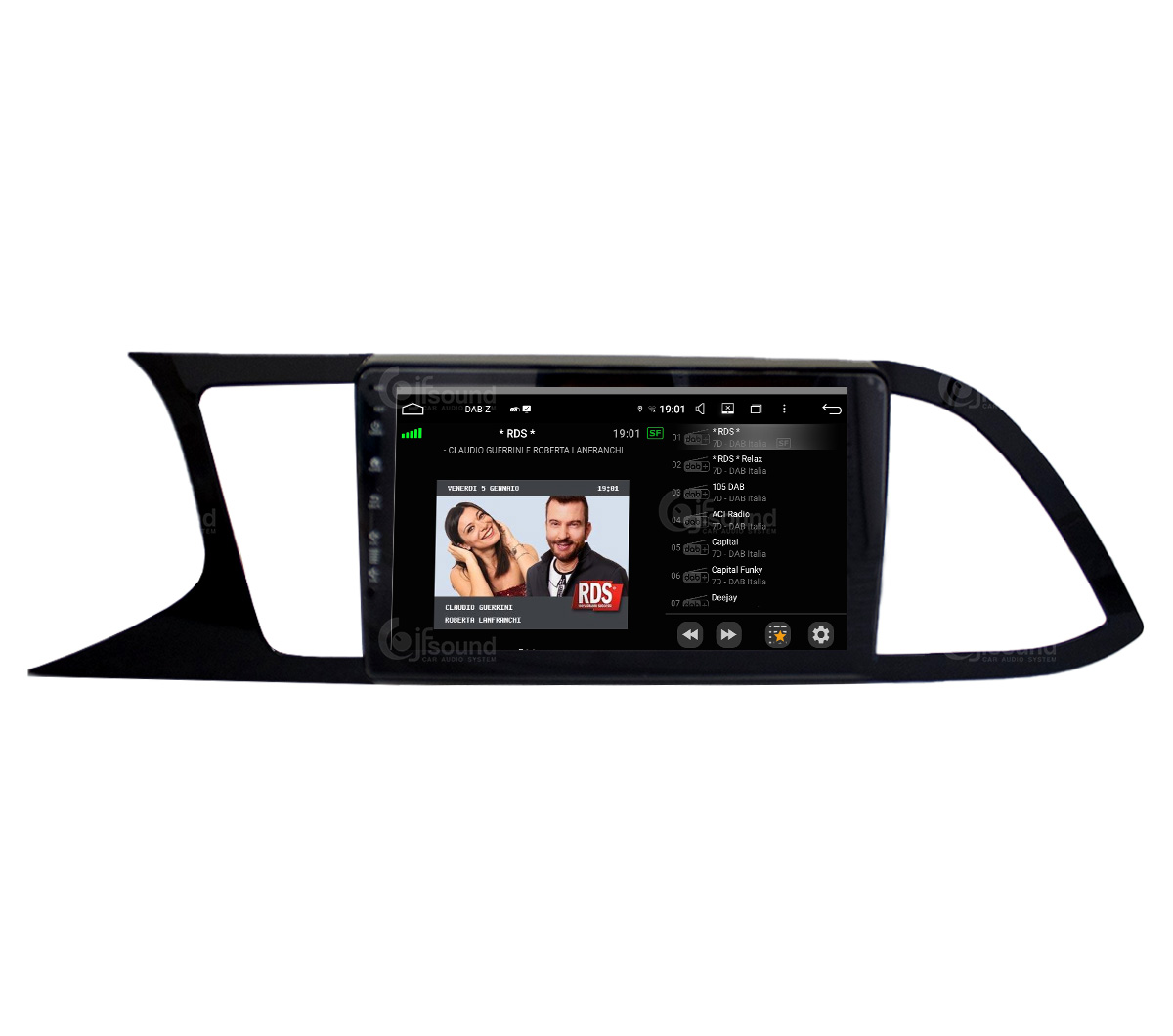 JFSound UP-PRO JF-139SL-UP-PRO autoradio Android Seat Leon 3 Ateca