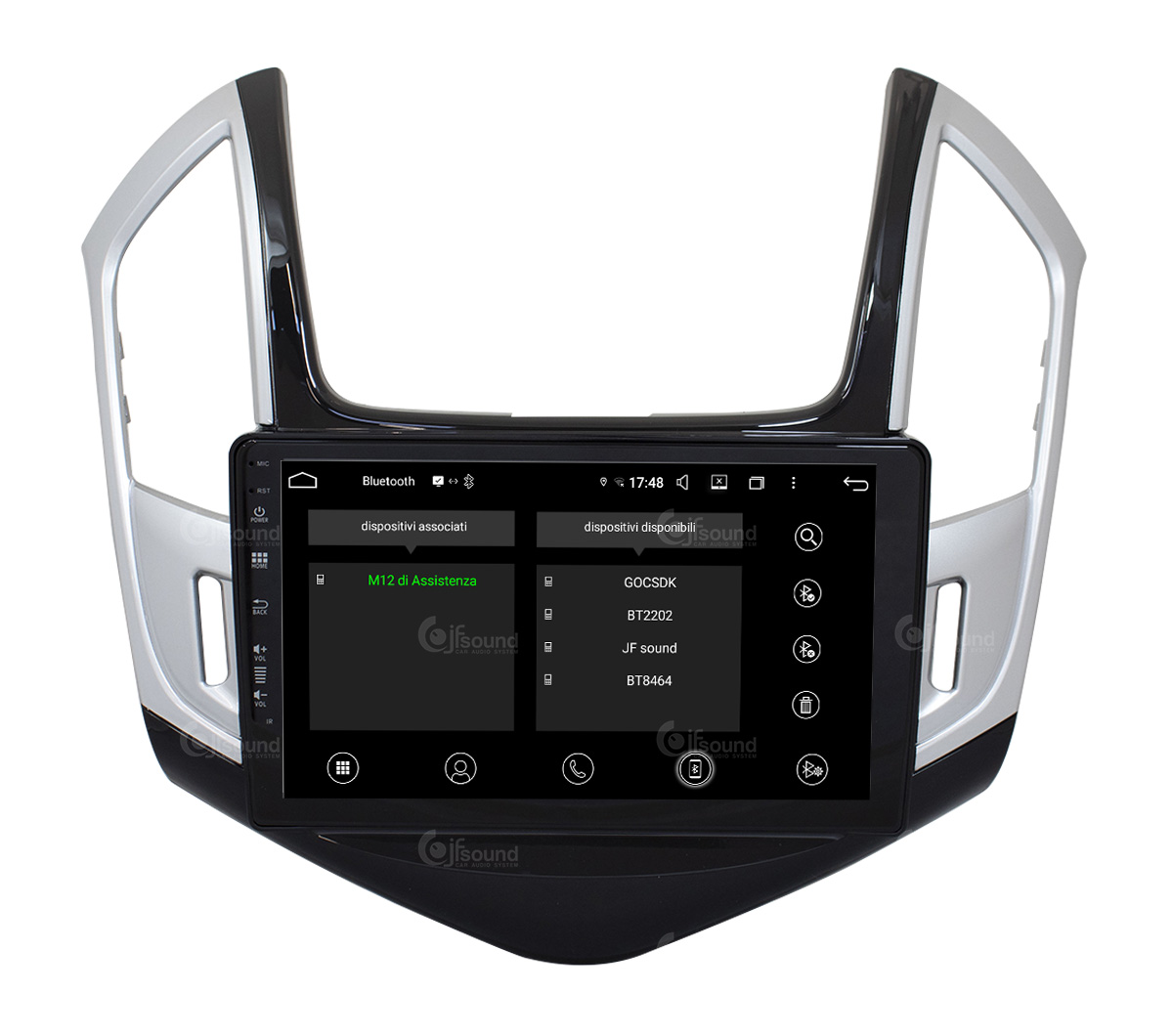 JFSound UP-PRO JF-239CC-UP-PRO autoradio Chevrolet Cruze CarPlay