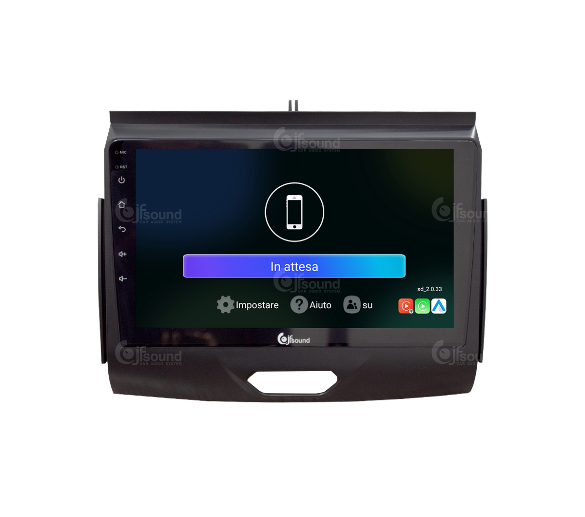 JFSound UP-PRO JF-439FR-UP-PRO autoradio Ford Ranger CarPlay