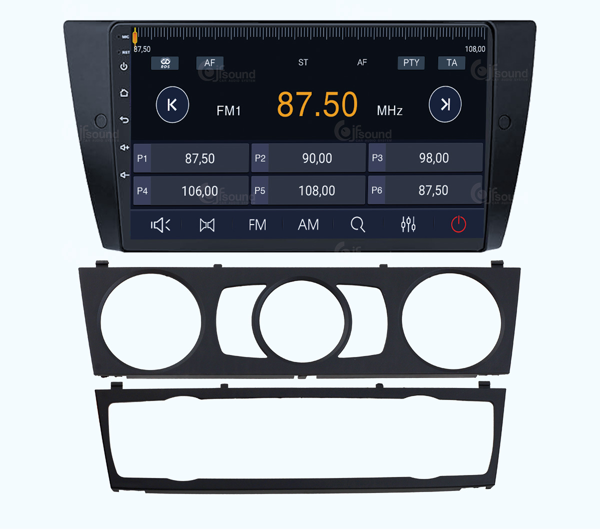 JFSound X9C-PRO JF-039B3A-X9C-PRO autoradio Android BMW E90 E93 4G
