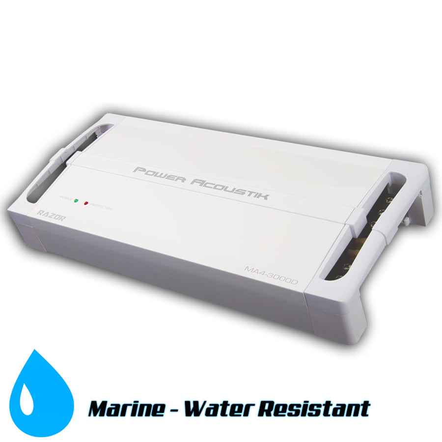 Power Acoustik Marine MA4-3000D amplificatore 4 canali 3000W
