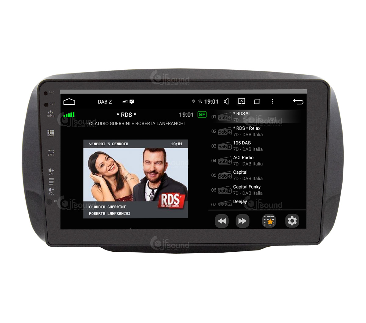 JFSound UP-PRO JF-039S2 Autoradio Smart 453 CarPlay