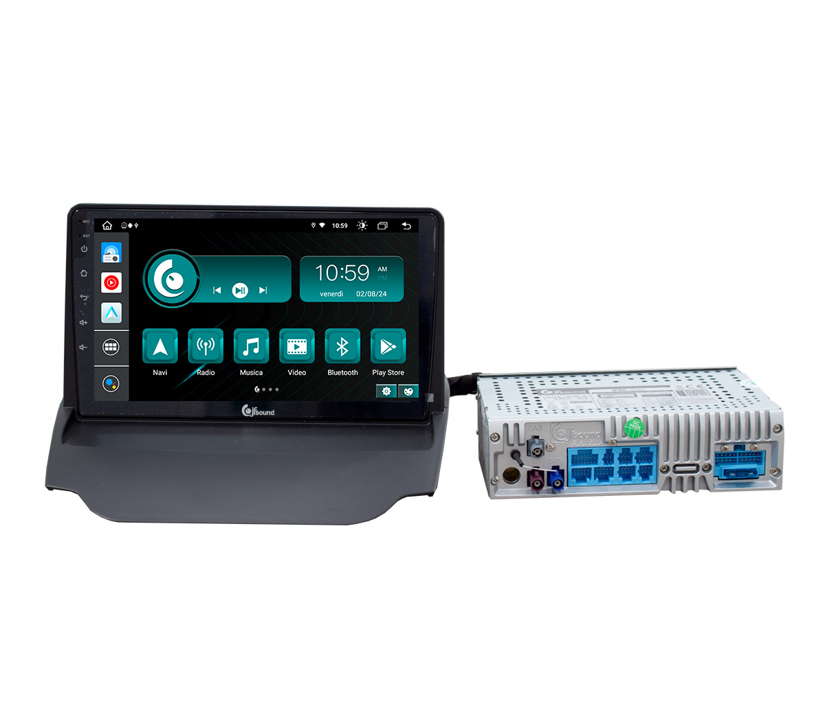 JFSound X9C-PRO JF-039FE autoradio Android Ecosport 4G DSP
