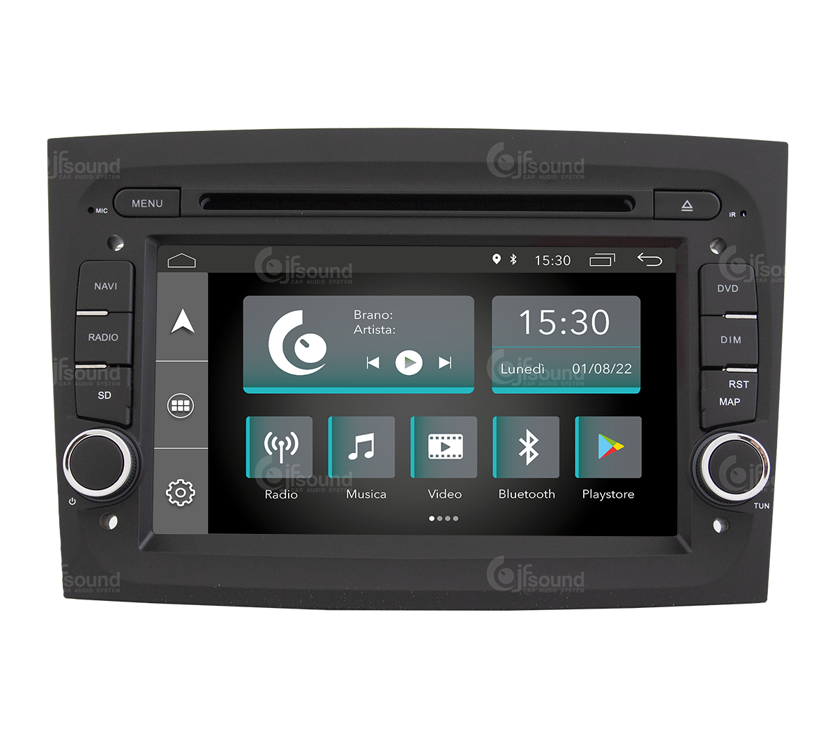 JFSound X7C-PRO JF-037FD-X7C-PRO autoradio Android Fiat Doblò DSP