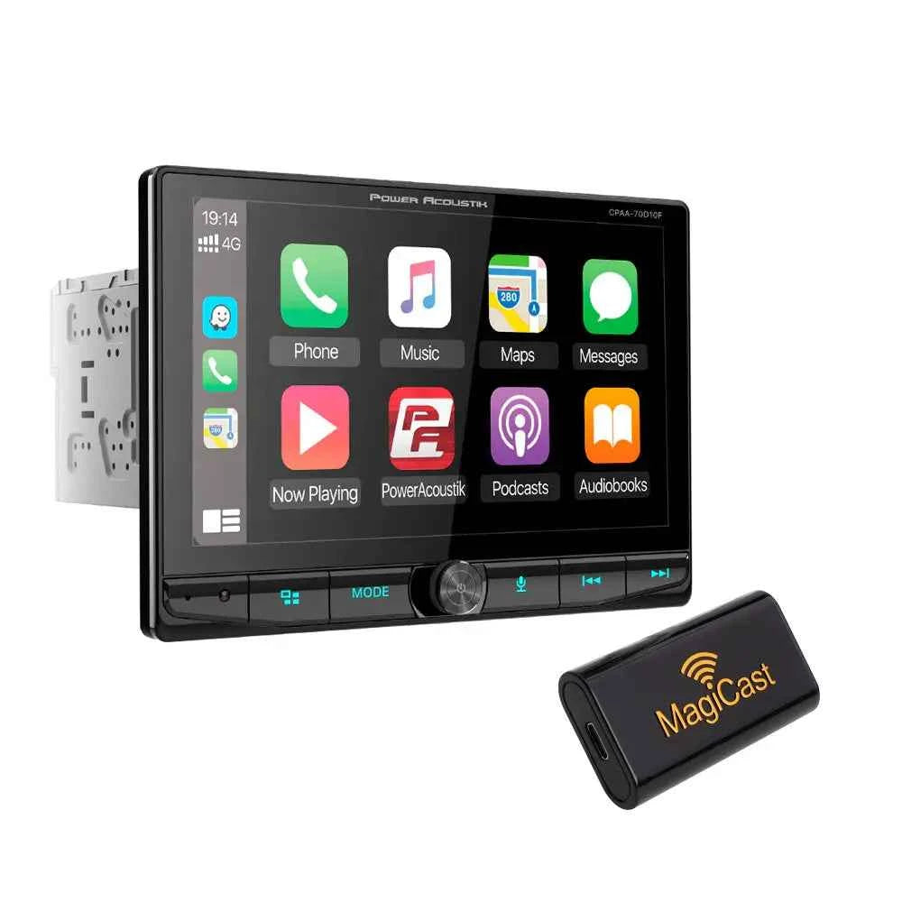 Power Acoustik CPAA-70D10FW Autoradio 10.6" CarPlay Wireless
