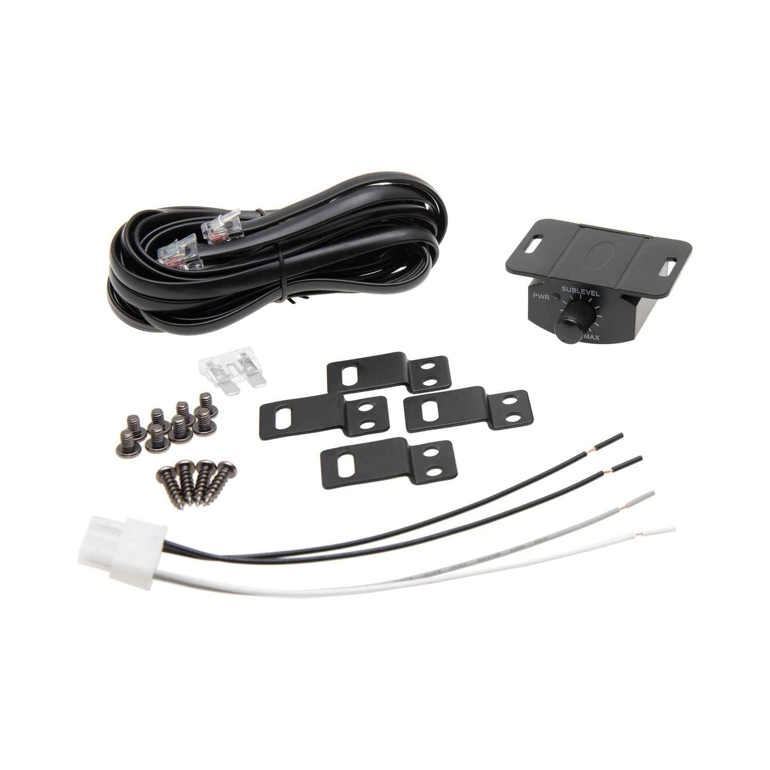 Power Acoustik PUB-8L subwoofer 8" 600W amplificato LED