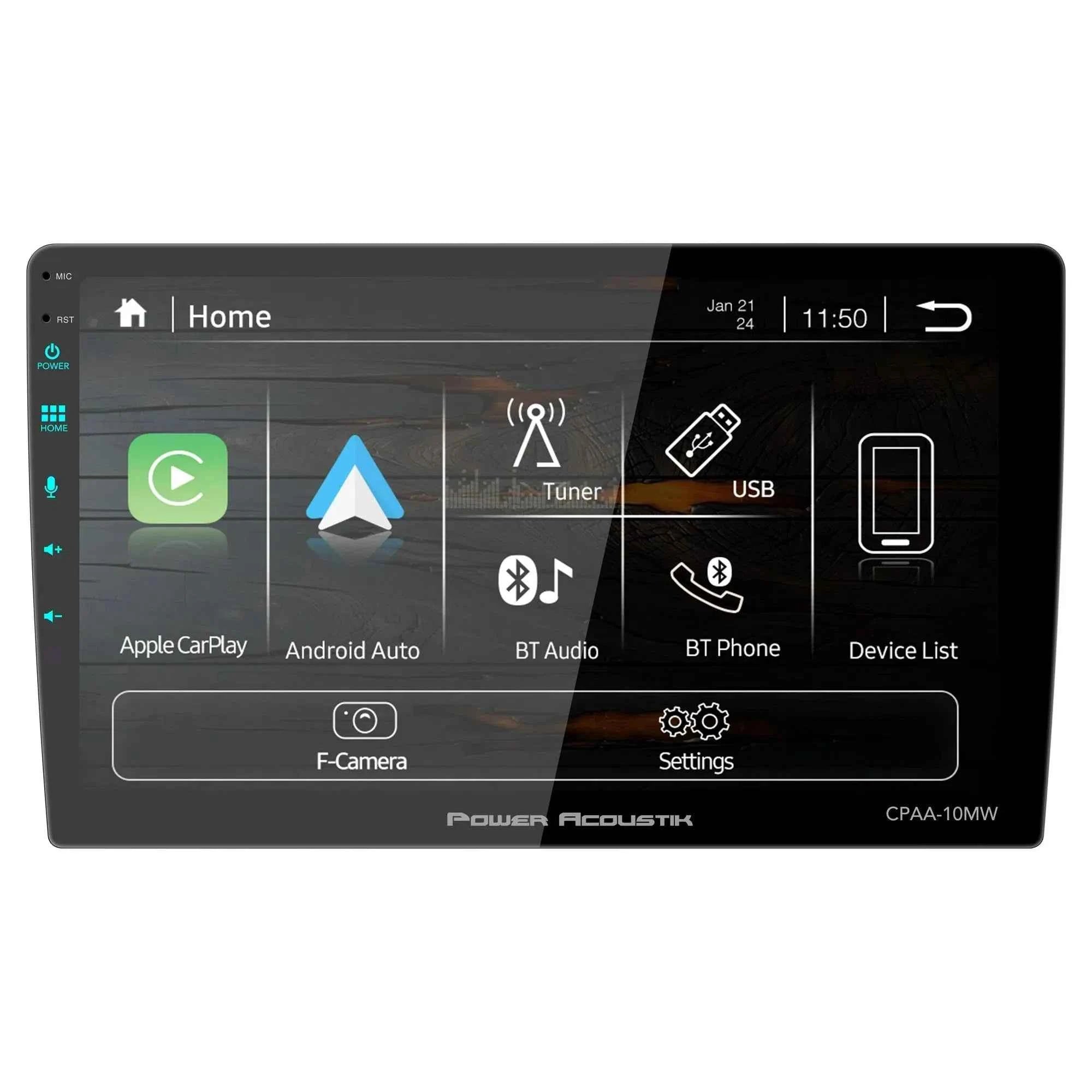 Power Acoustik CPAA-10MW Autoradio Touch 10.6" CarPlay Wireless