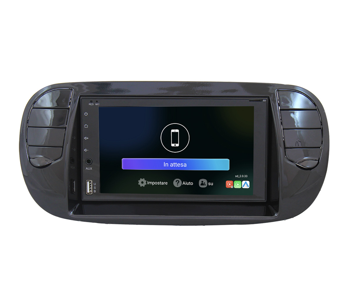 JFSound UP-PRO JF-227-UP-F5N-PRO autoradio Fiat 500
