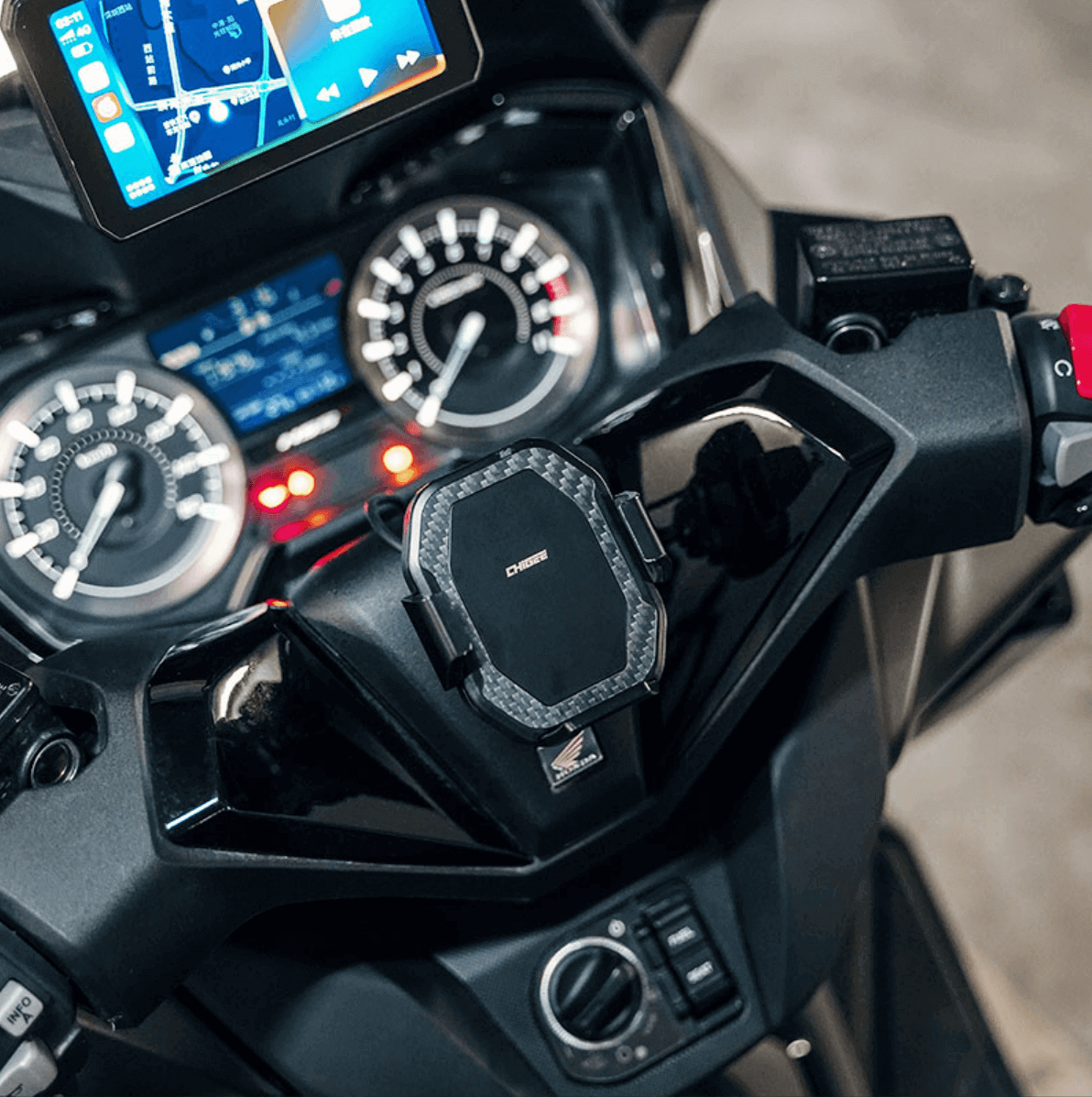 CHIGEE CG2 Supporto Porta Telefono Honda Forza NSS350