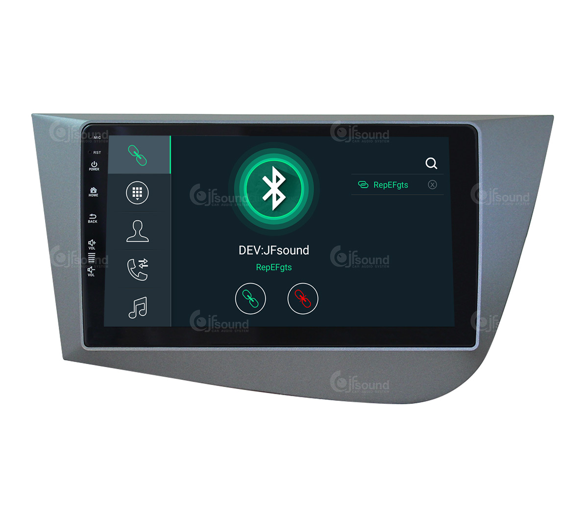 JFSound X9C-PRO JF-039SL autoradio Android Seat Leon 4G DSP