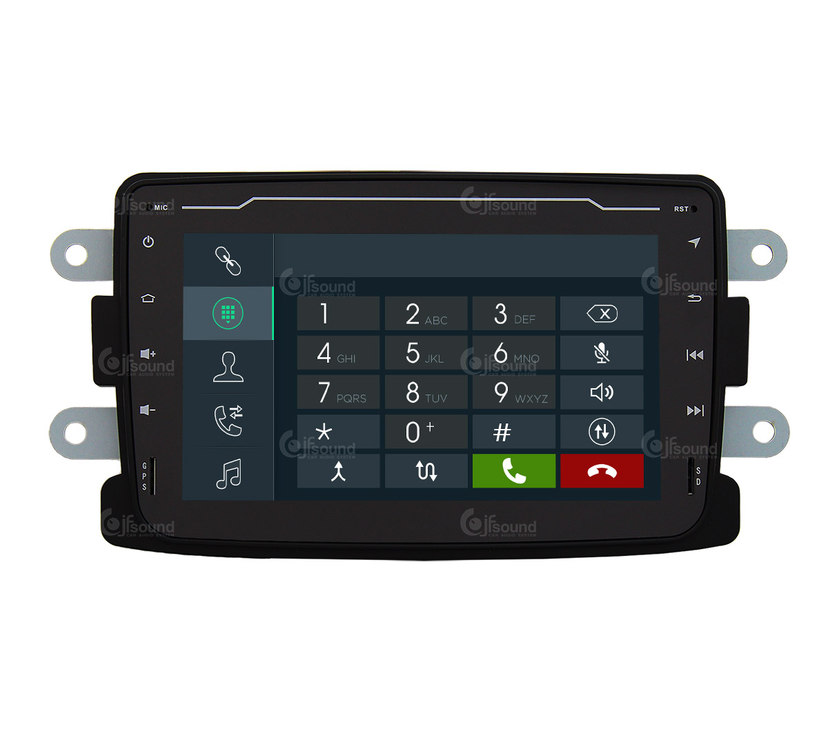 JFSound X9C-PRO JF-037DD-X9C-PRO autoradio Duster 4G DSP
