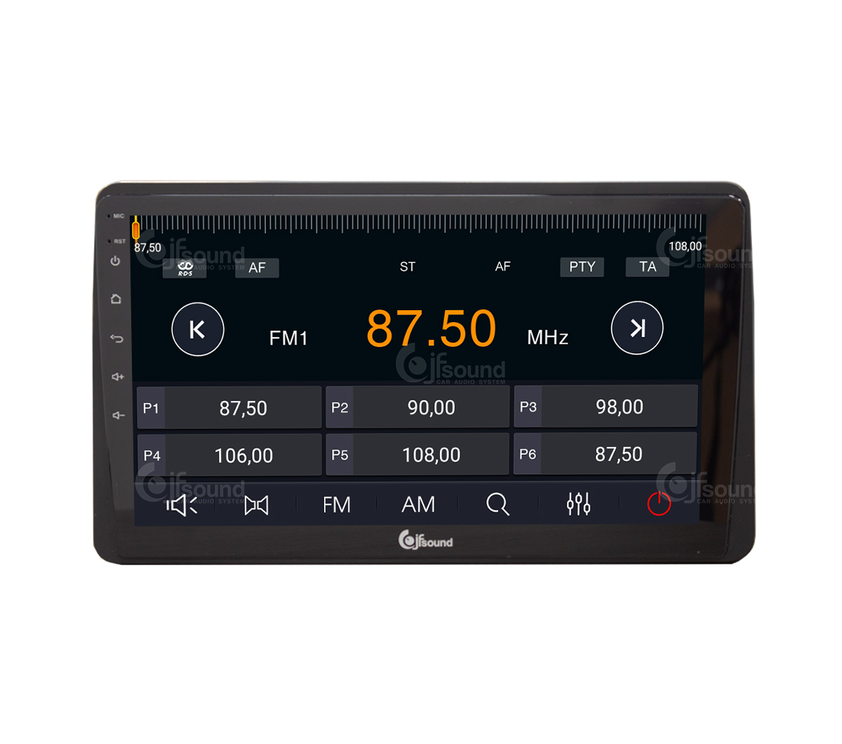 JFSound X9C-PRO JF-031DD autoradio Android Dacia Duster 4G