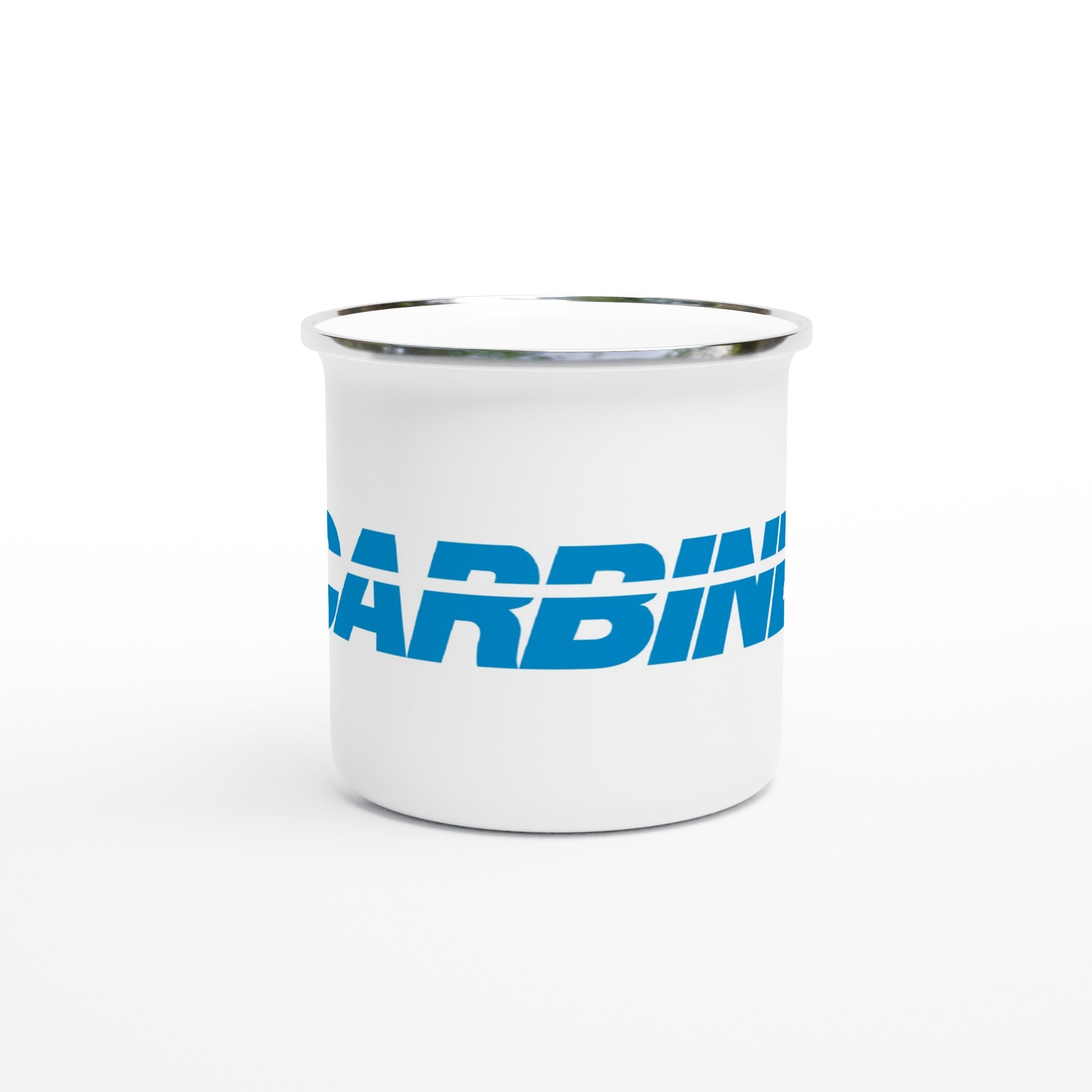 Magnedyne Carbine tazza smaltata bianca 12oz 355 ml