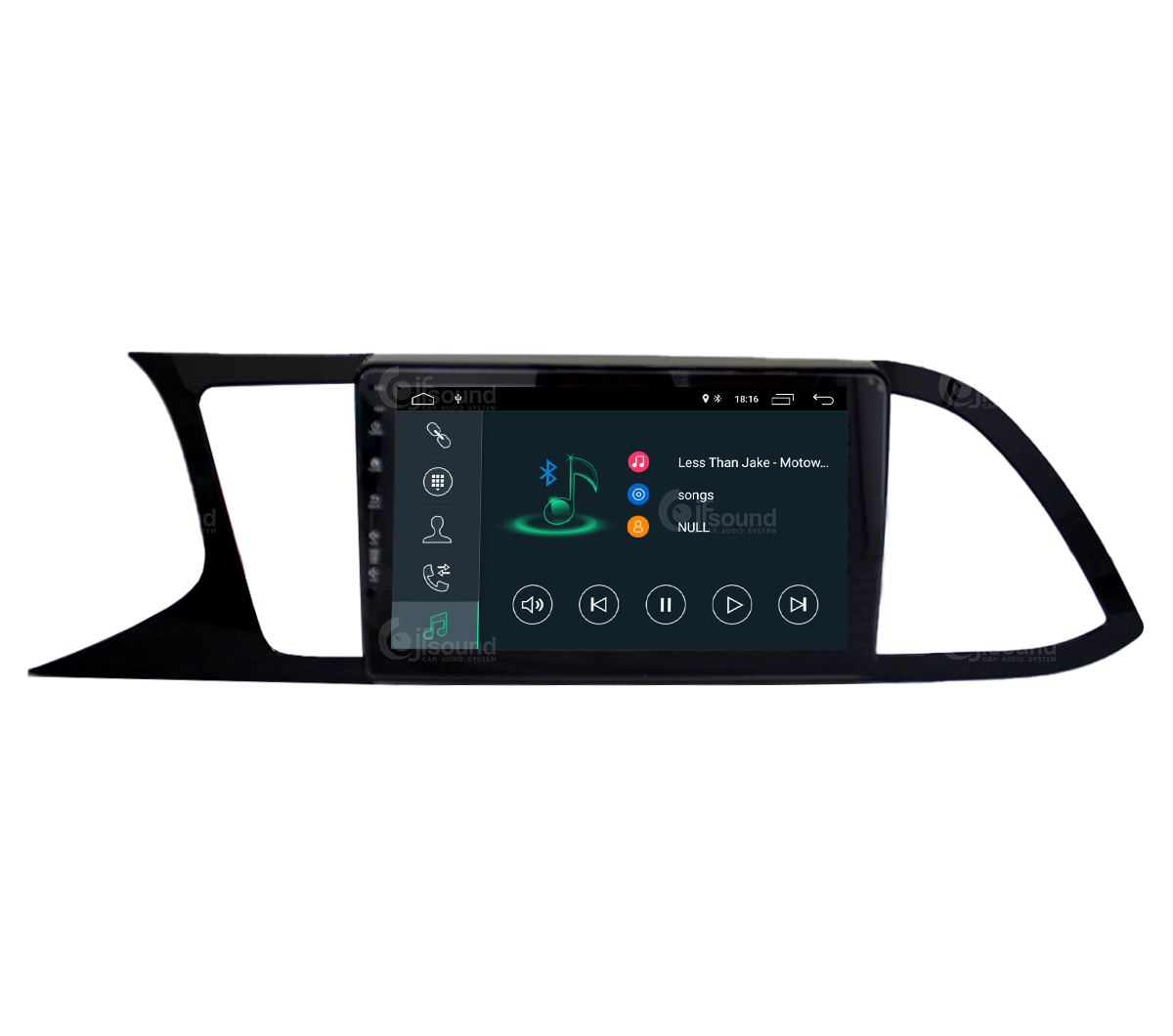 JFSound X7C-PRO JF-139SL autoradio Android Leon Ateca DSP