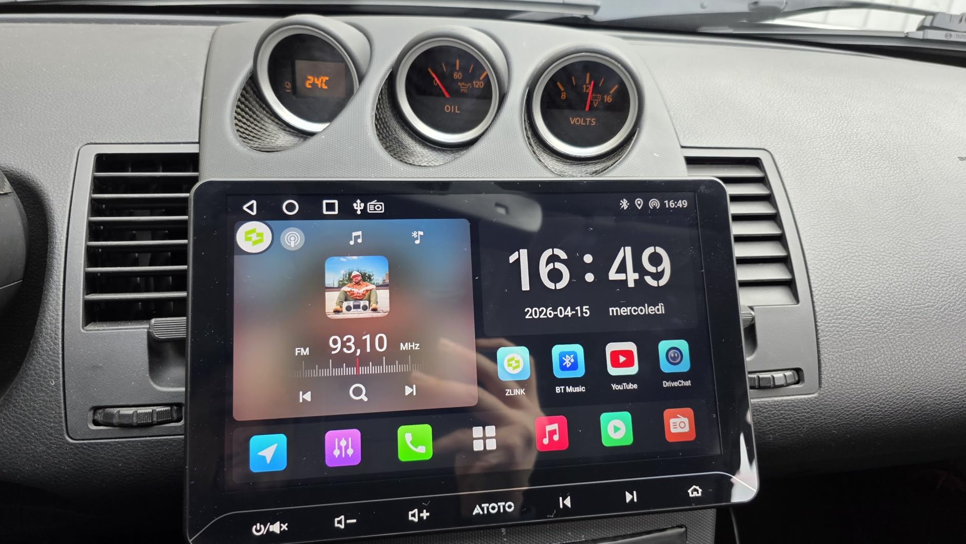 ATOTOZONE A5L autoradio Android 10.1" IPS 2G+32G DSP