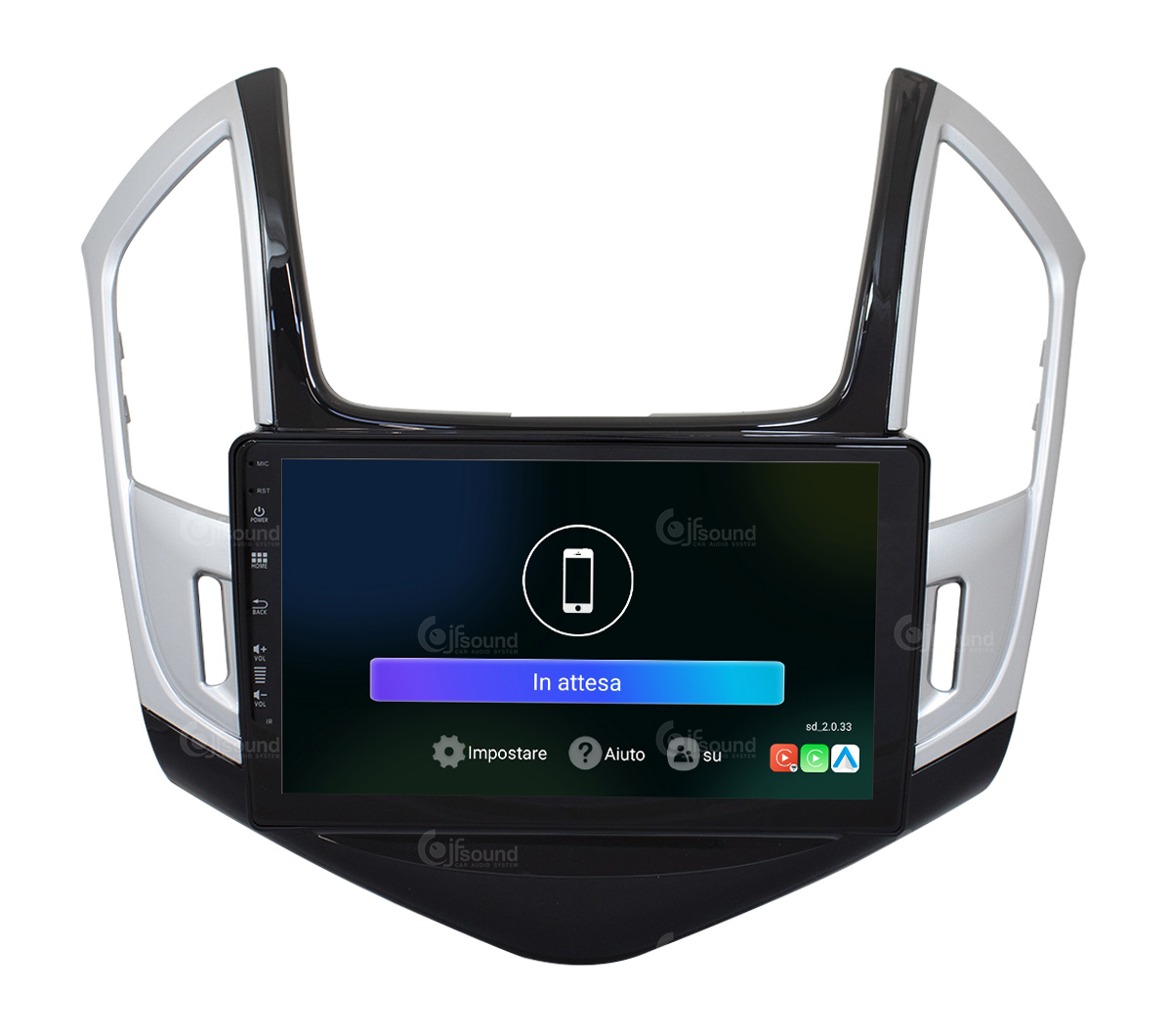 JFSound UP-PRO JF-239CC-UP-PRO autoradio Chevrolet Cruze CarPlay