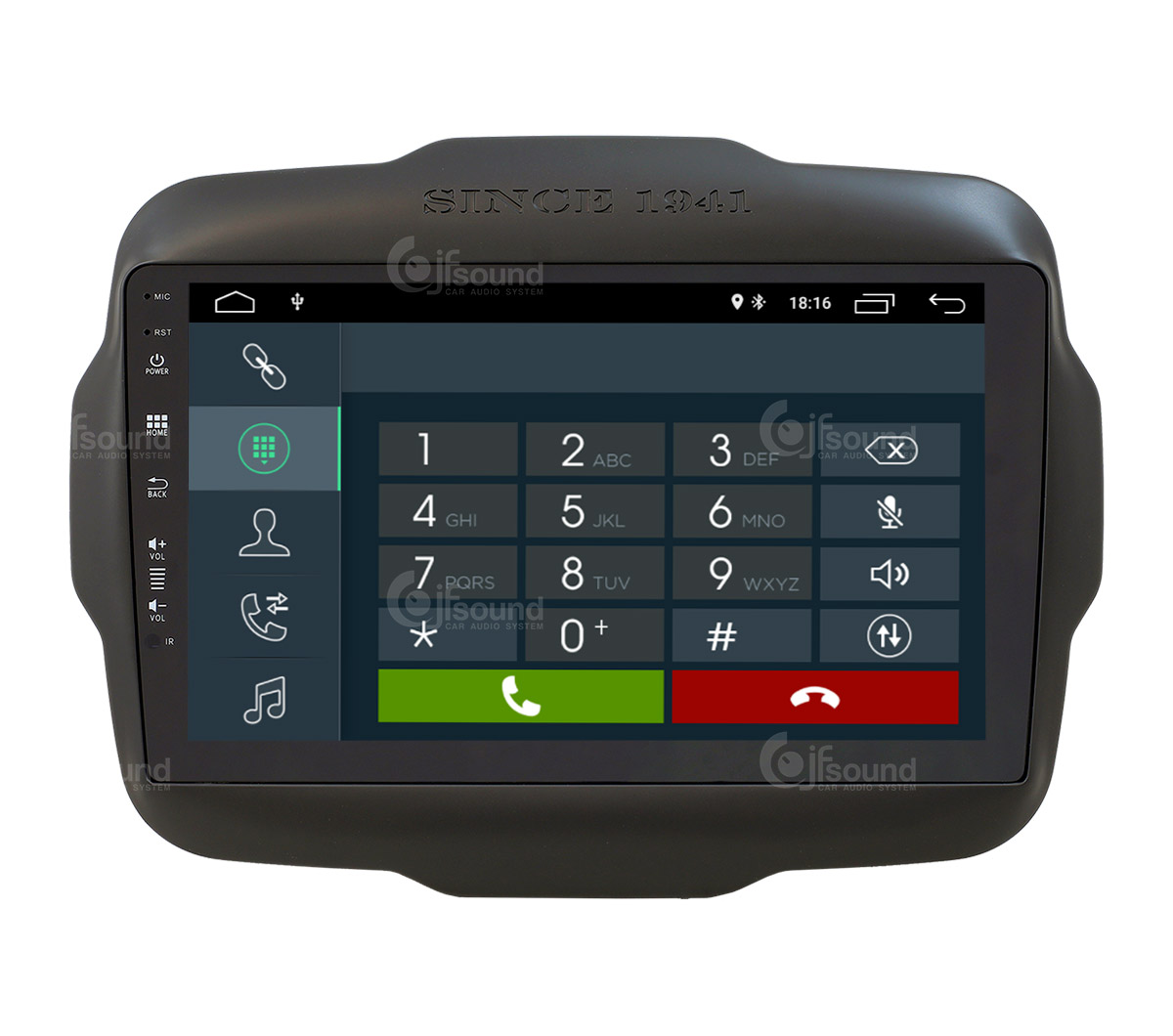 JFSound X7C-PRO JF-039JR-X7C-PRO autoradio Android Jeep Renegade DSP