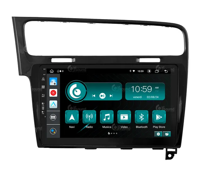 JFSound X9C-PRO JF-031W7-X9C-PRO autoradio Golf 7 4G retrocamera