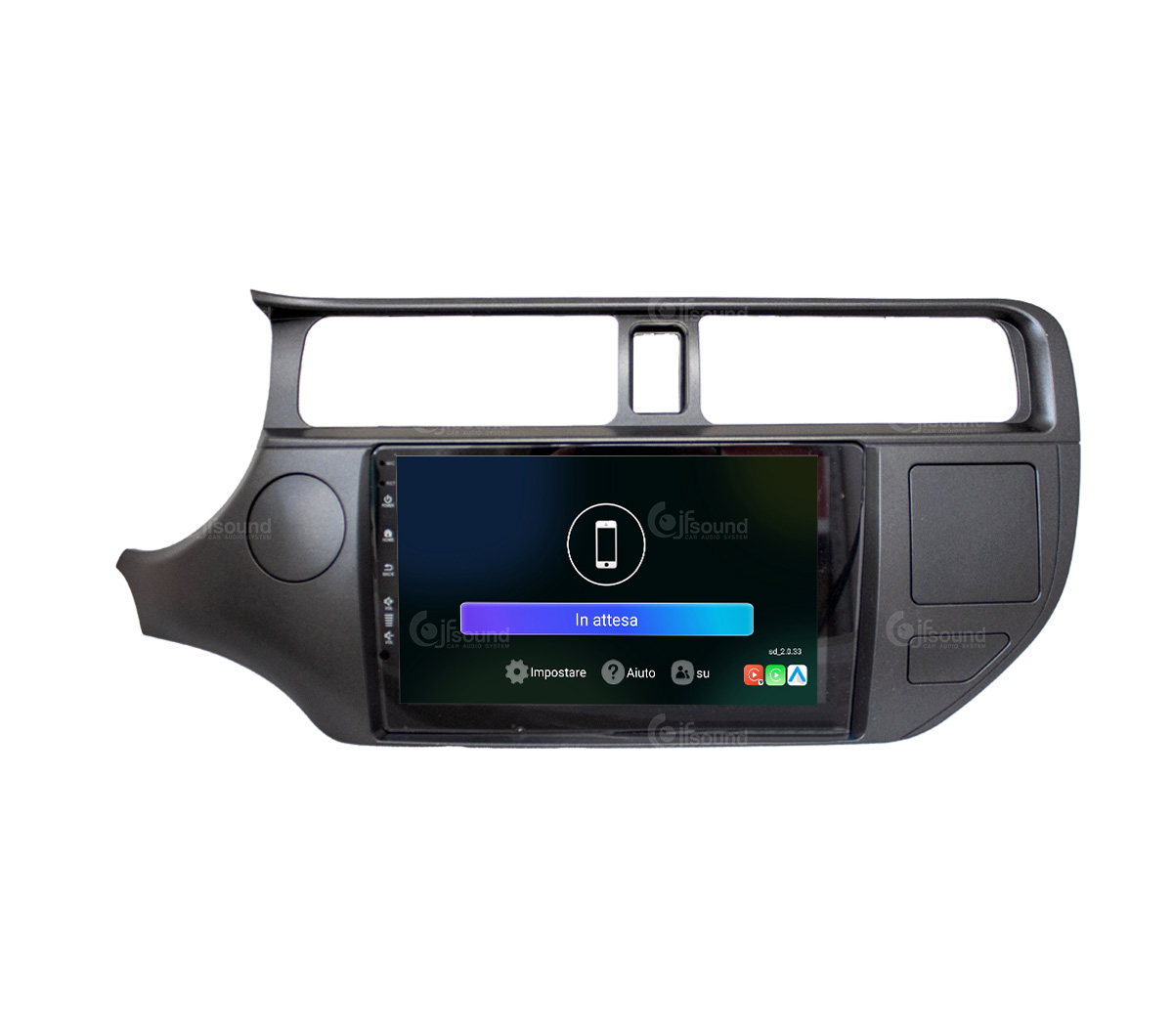JFSound UP-PRO JF-239KR autoradio Android Kia Rio wireless