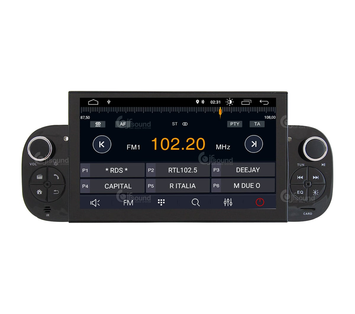 JFSound X7C-PRO JF-032FP-X7C-PRO autoradio Panda DSP