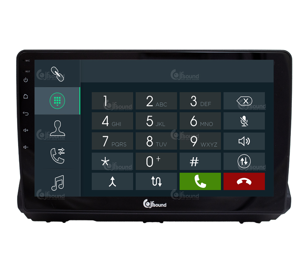 JFSound X9C-PRO JF-031DS-X9C-1-PRO autoradio Sandero 4G